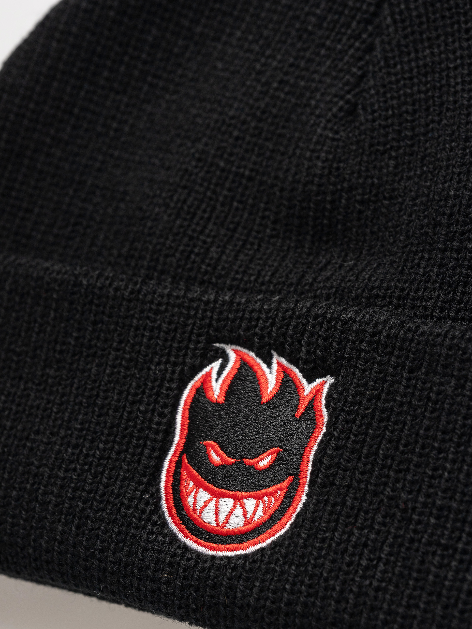 Spitfire Bighead Fill Beanie (black/black/red/white)