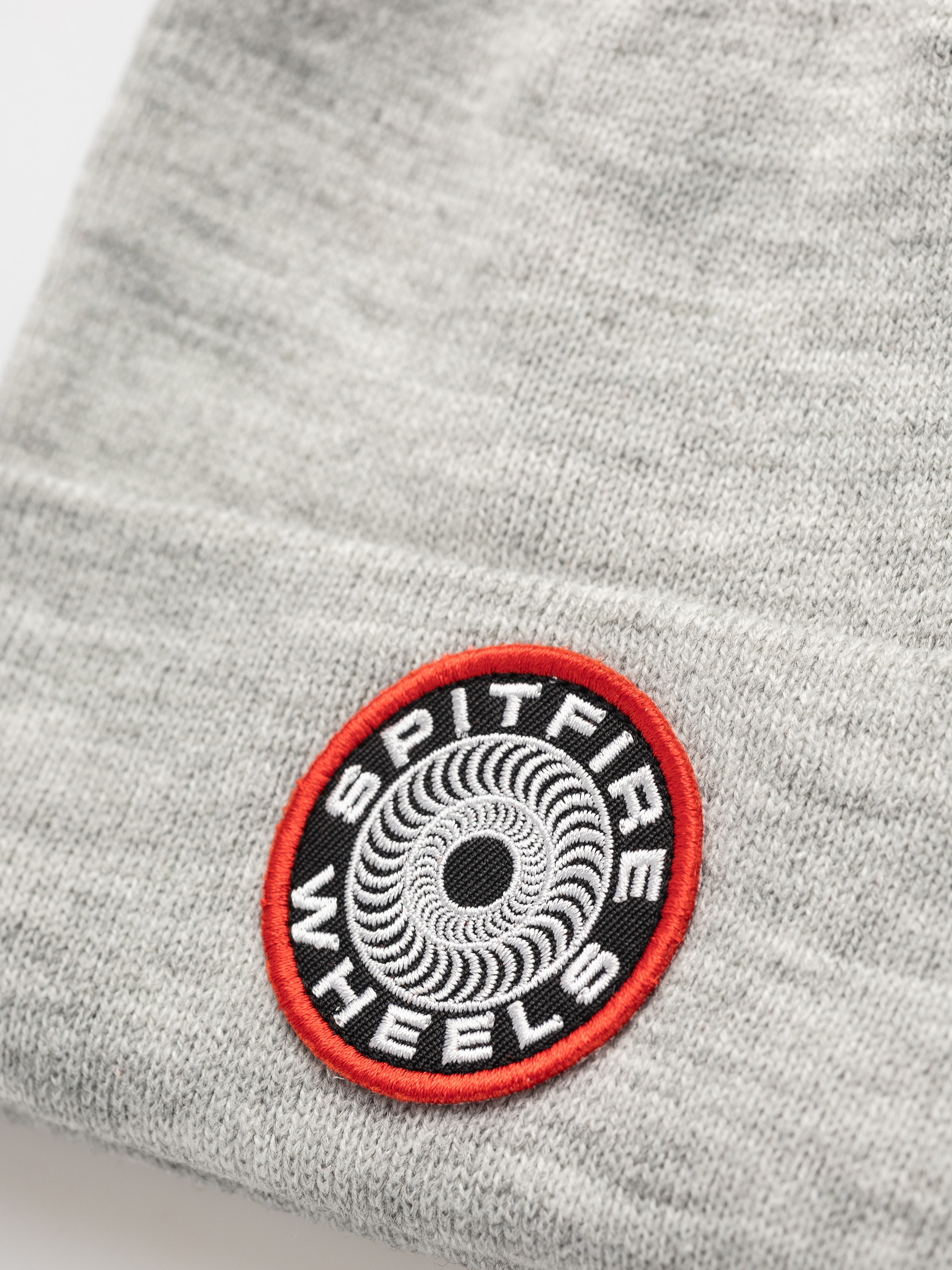 Spitfire Classic 87 Swirl Patch Mütze (heather grey/black/red)