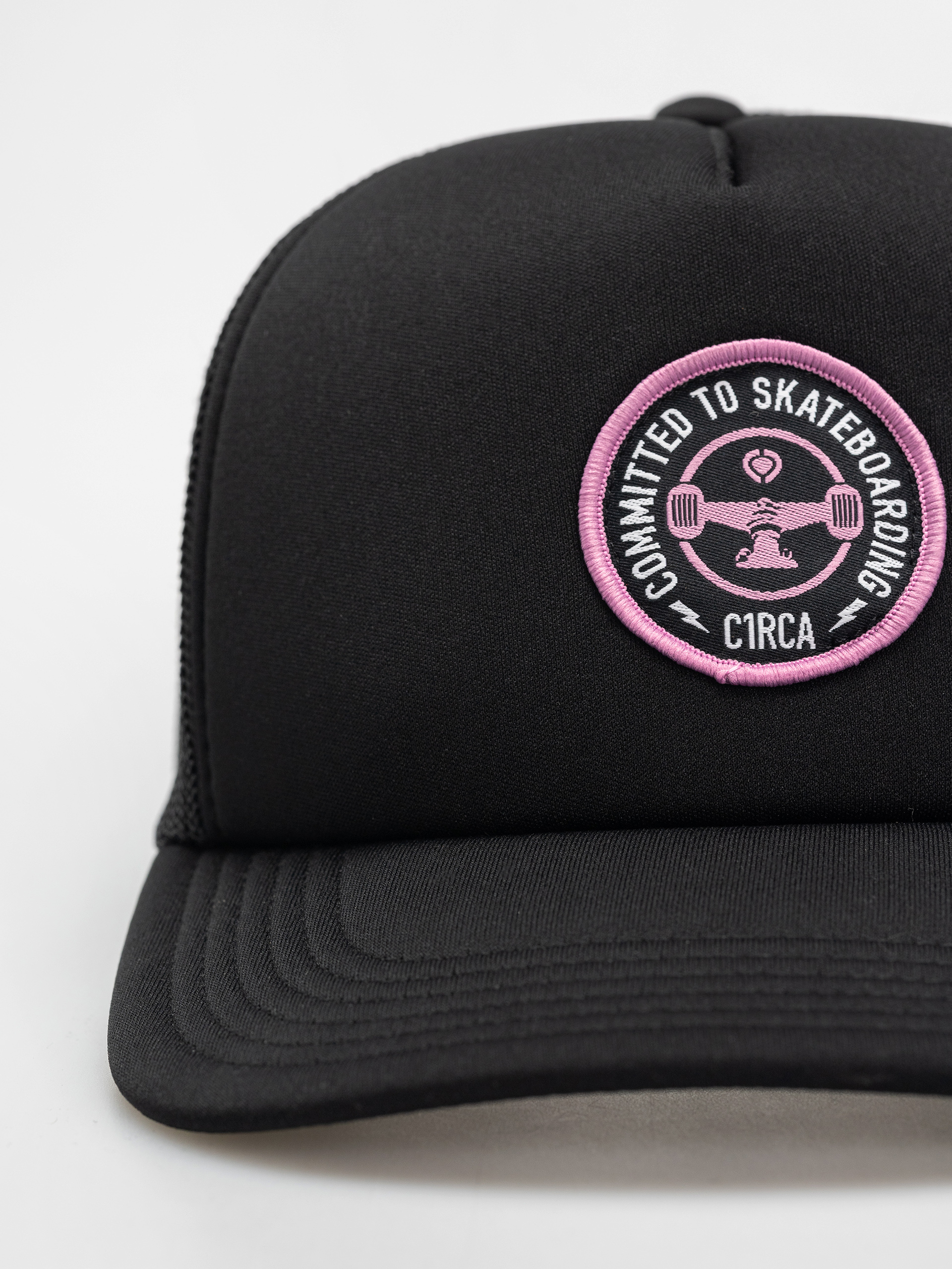 Circa C1rcle Trucker Cap (black/pink)