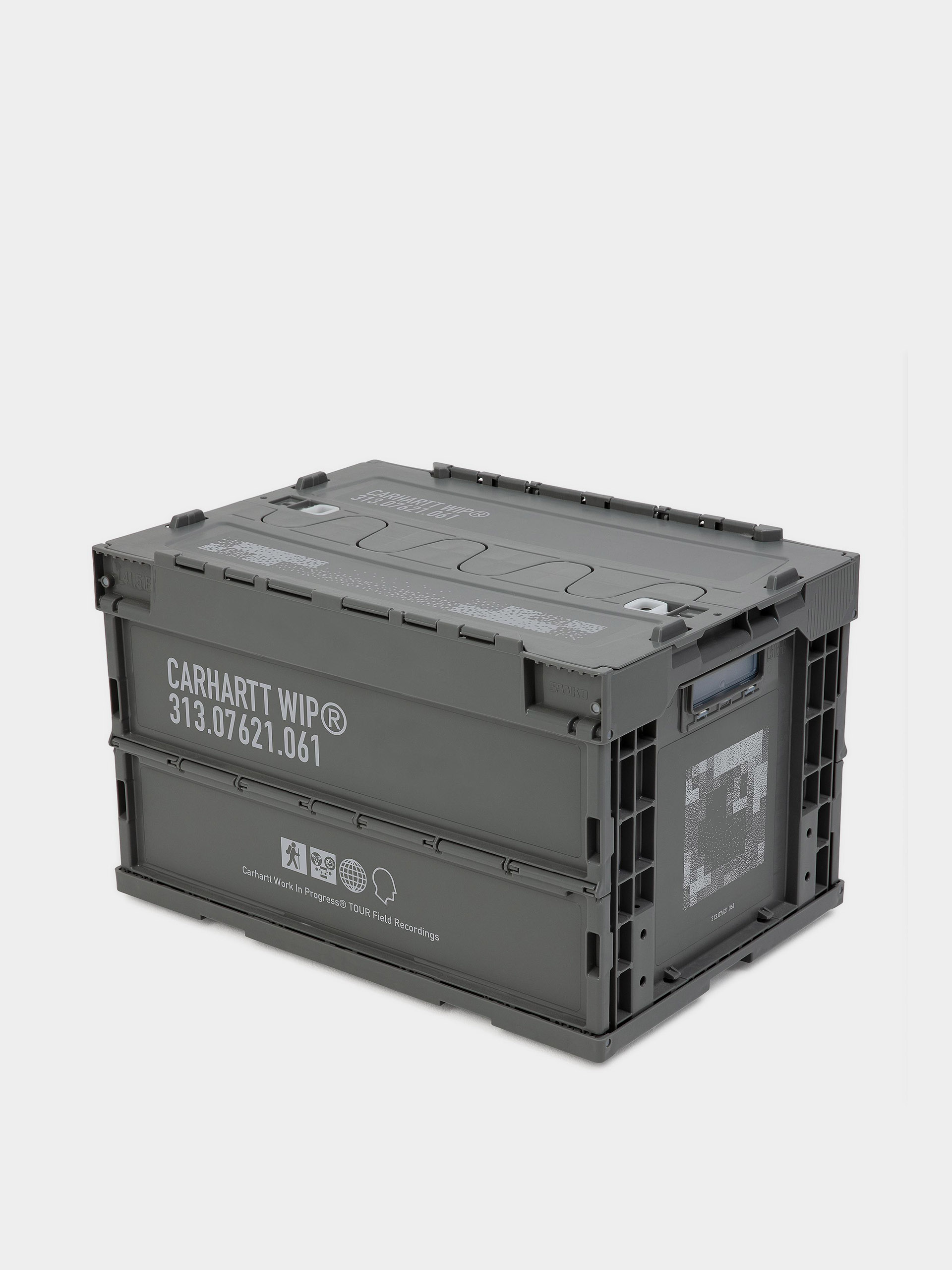 Carhartt WIP Pozostałe Tour Foldable Container (smoke green