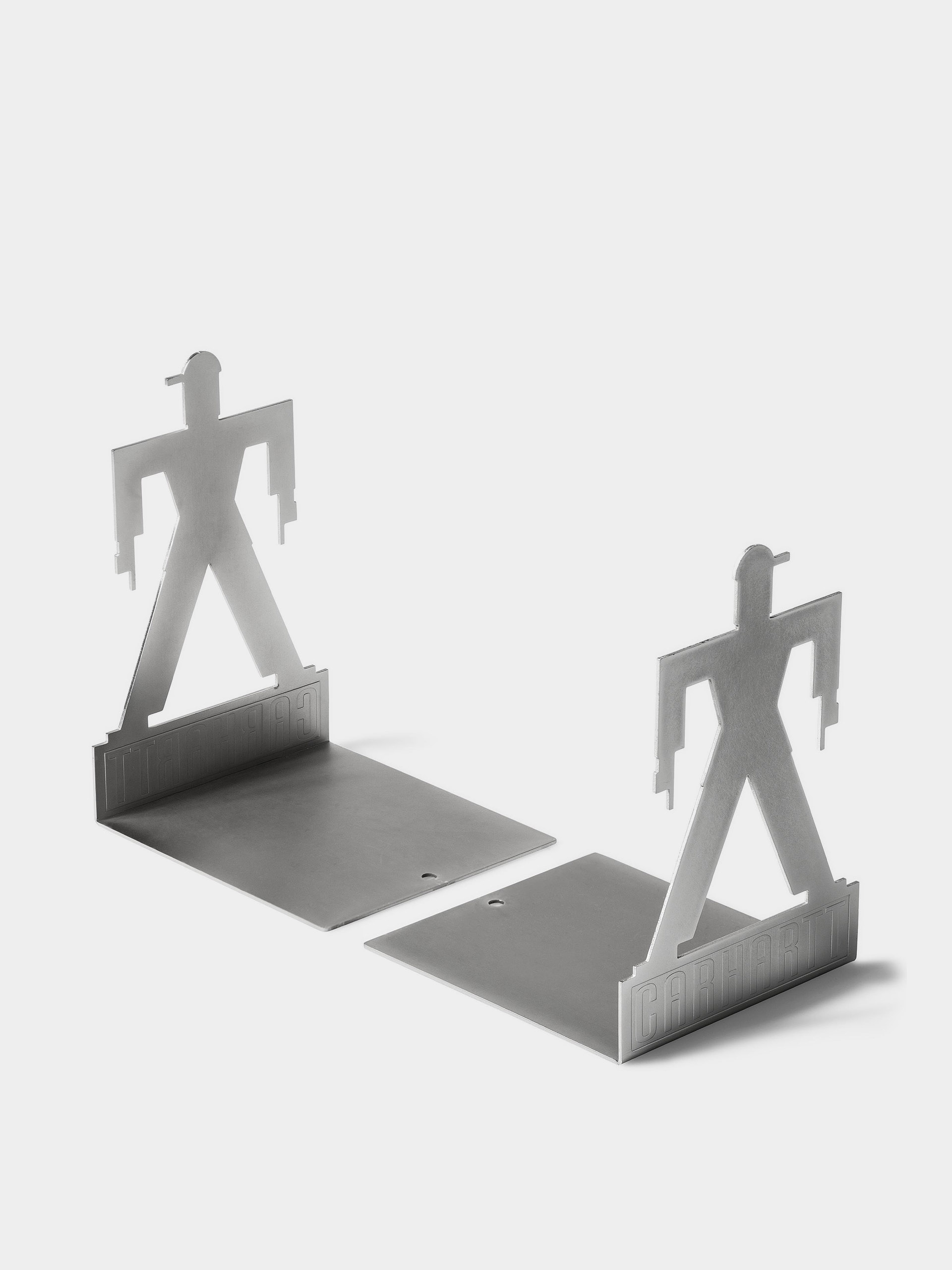 Carhartt WIP Pozostałe Foundation Bookends (silver)