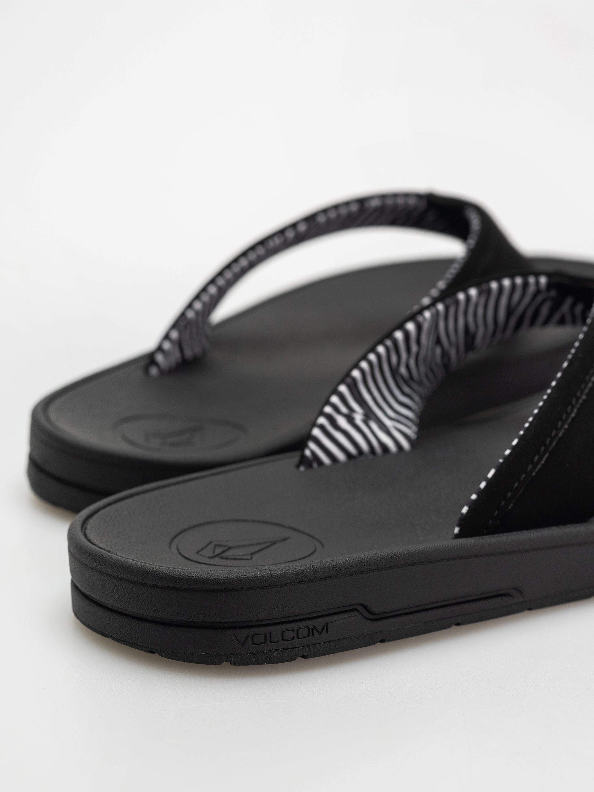 Volcom Jack Robinson Flip-flops (black white)