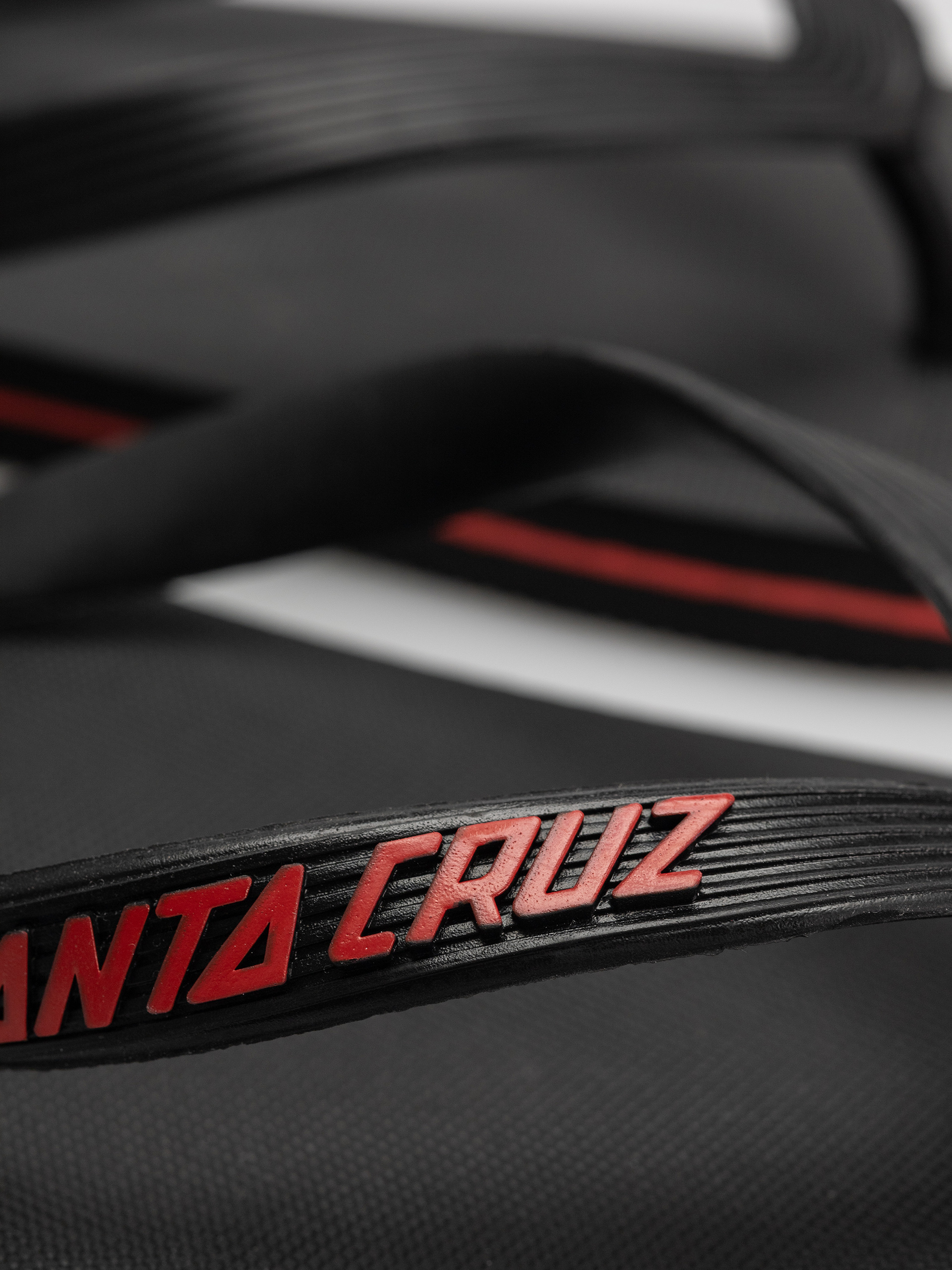 Santa Cruz Classic Dot Flip Flops (black)