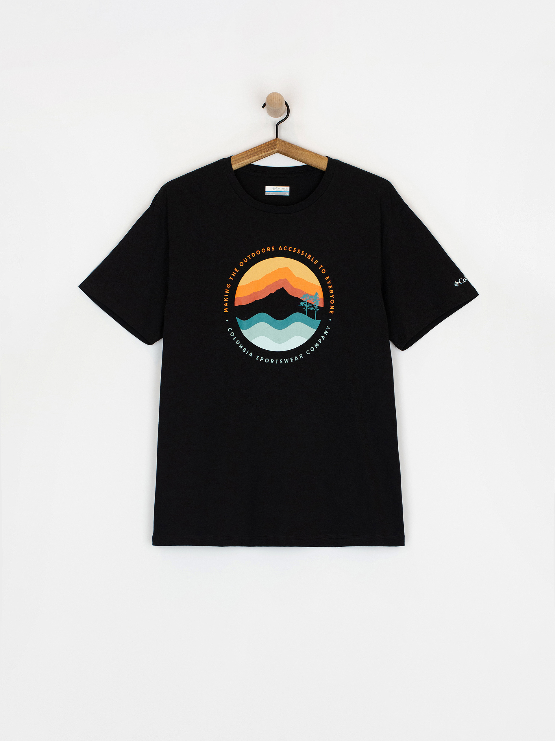 Columbia North Cascades T-shirt - black (black/csc box logo)