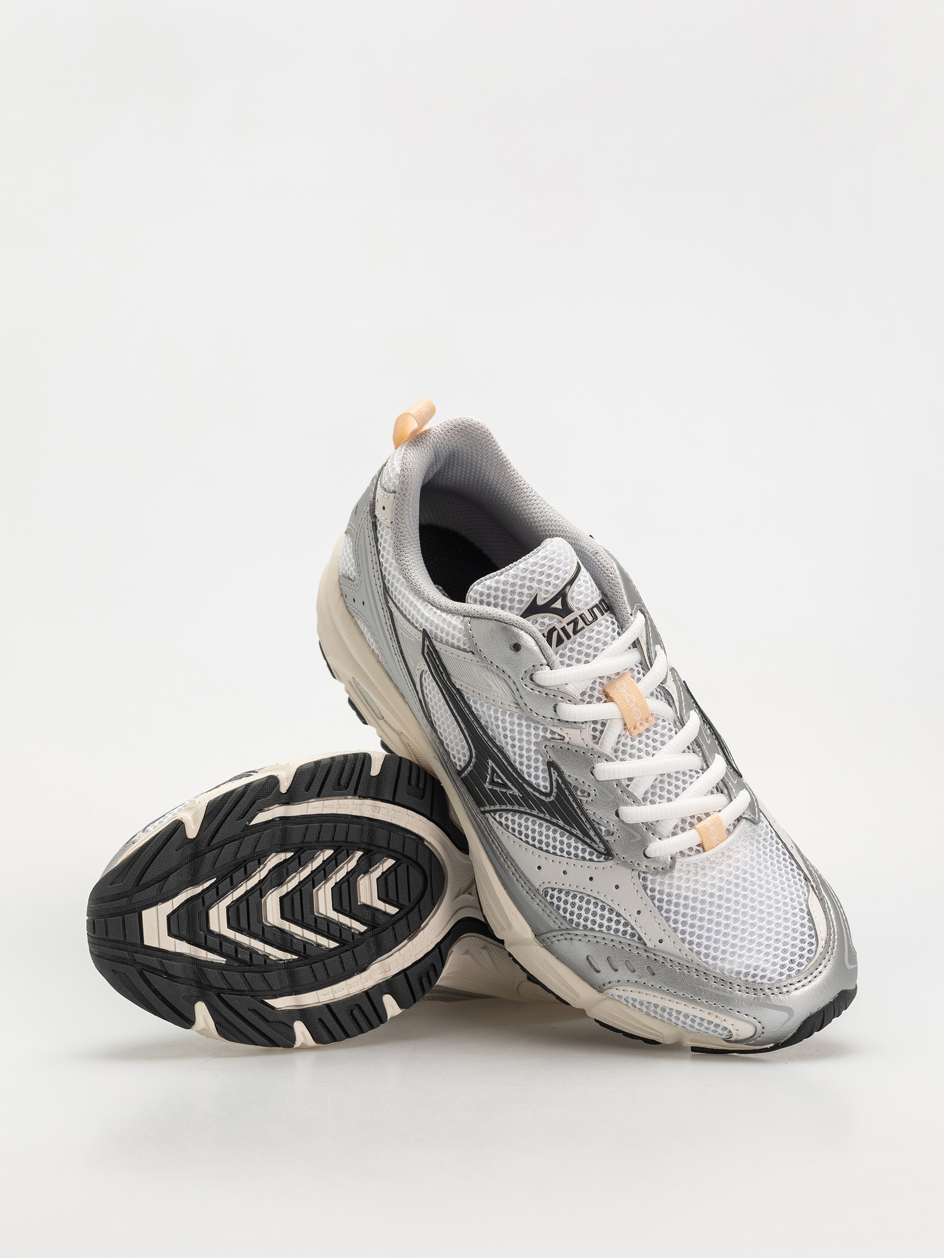 Mizuno MXR Schuhe (white/iron gate/peach puree)