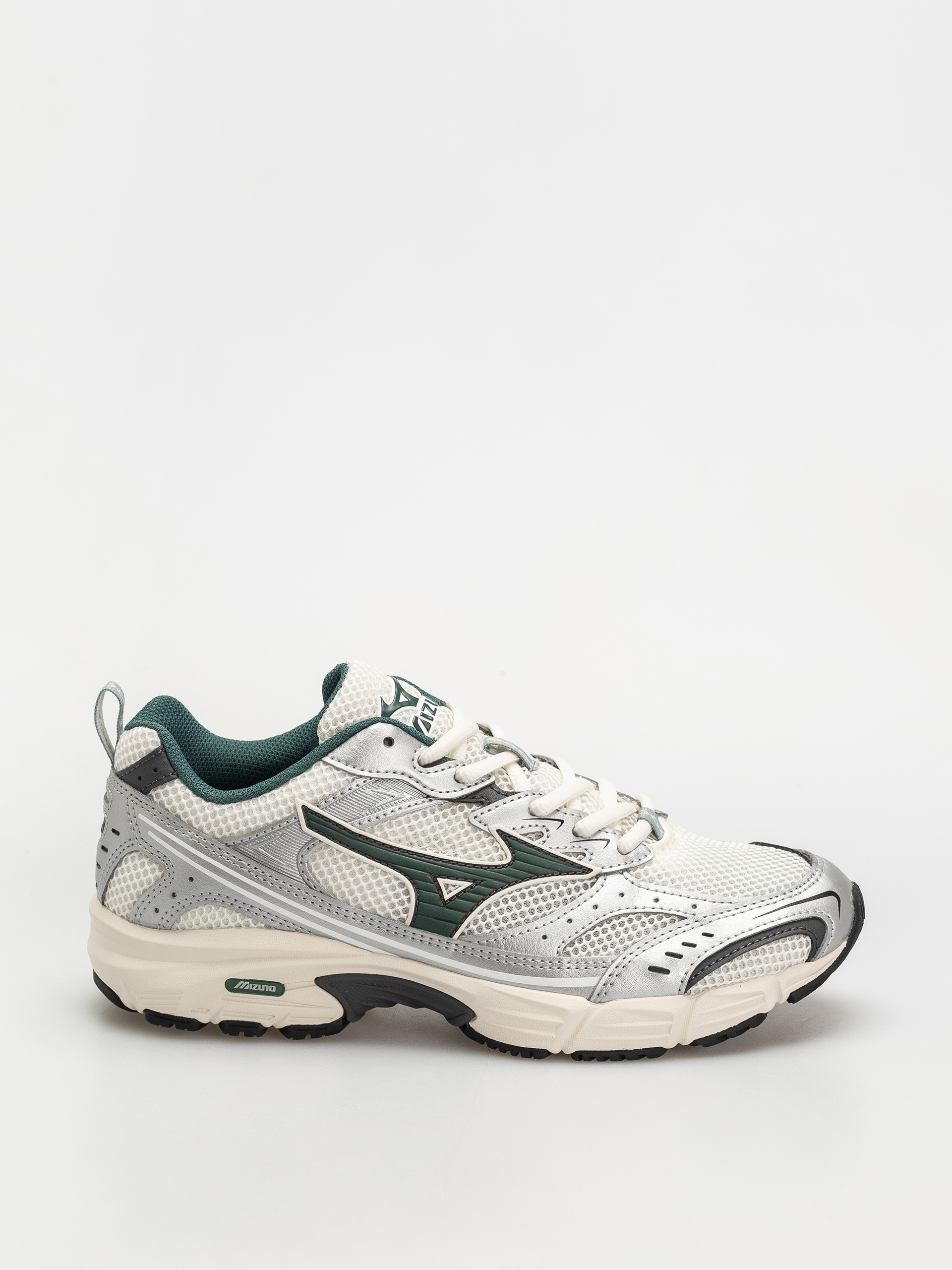 Mizuno Wave Rider 10 Shoes - white, silver (white/white sand