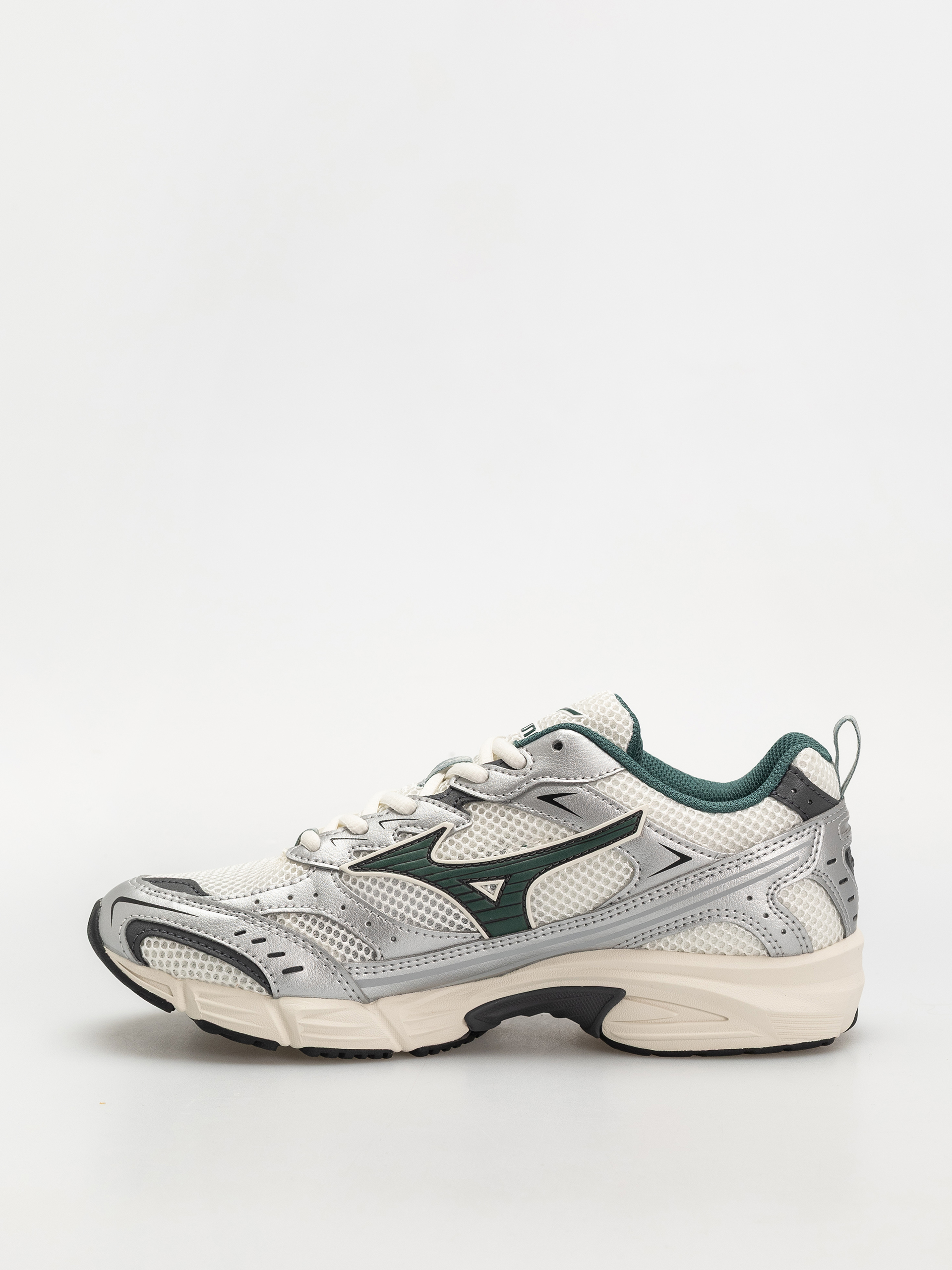 Mizuno MXR Shoes (snow white/bistro green/silver)