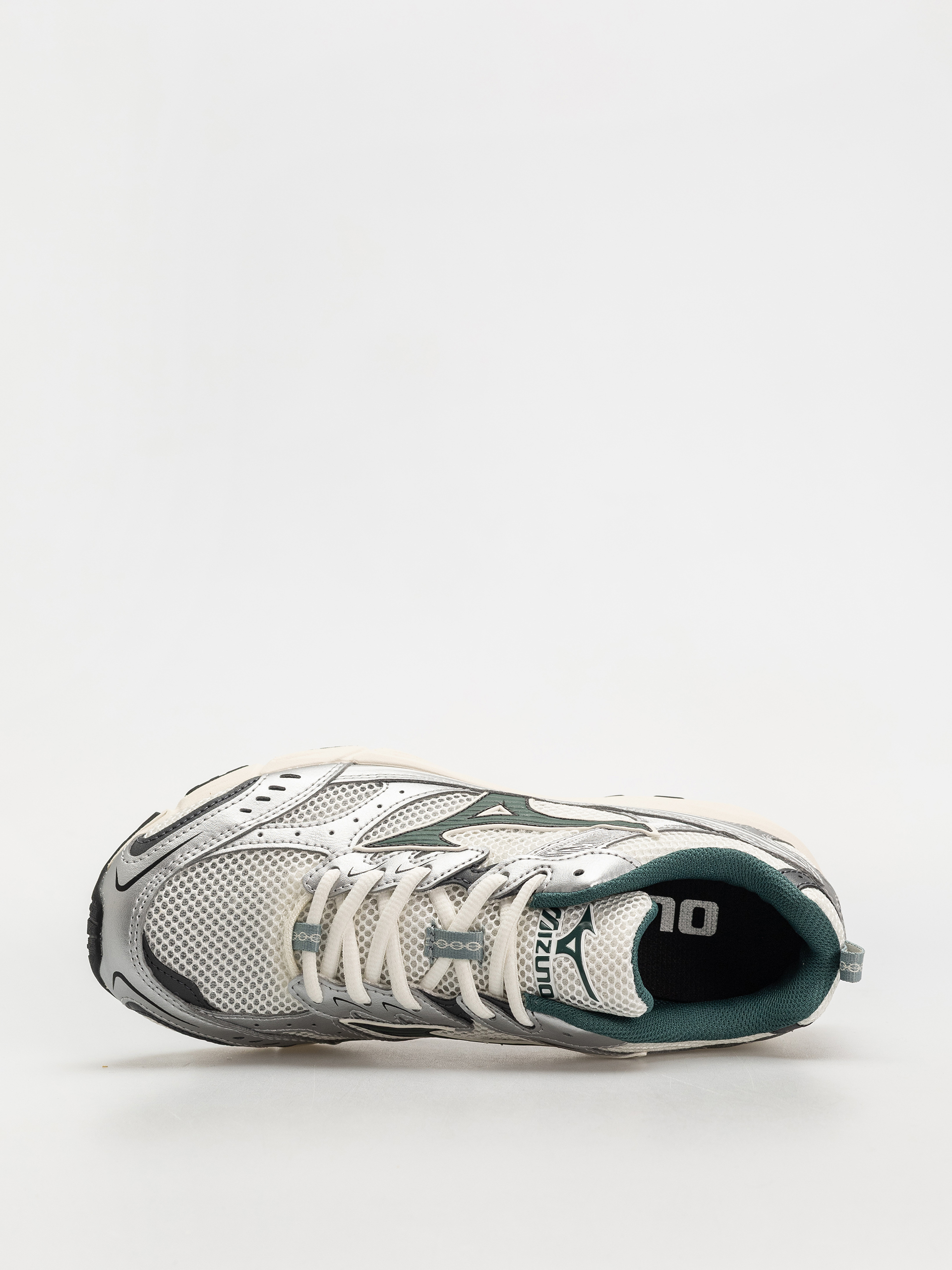 Mizuno MXR Schuhe (snow white/bistro green/silver)