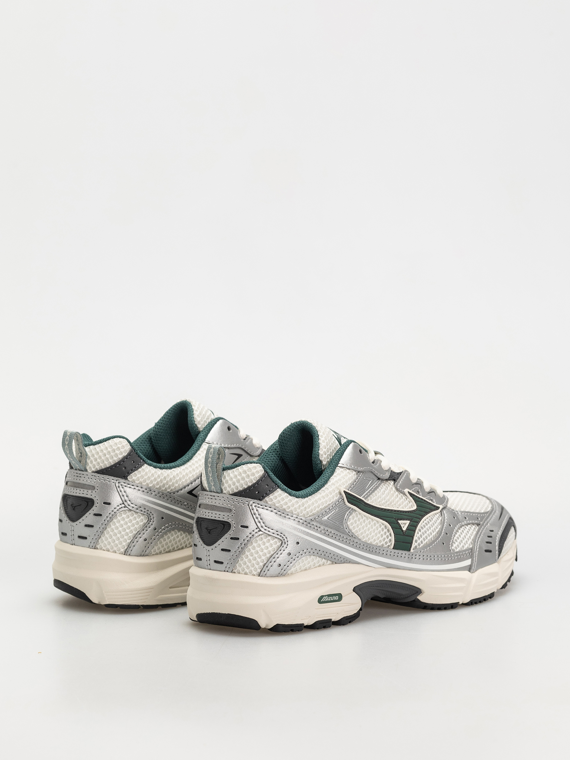 Mizuno MXR Schuhe (snow white/bistro green/silver)