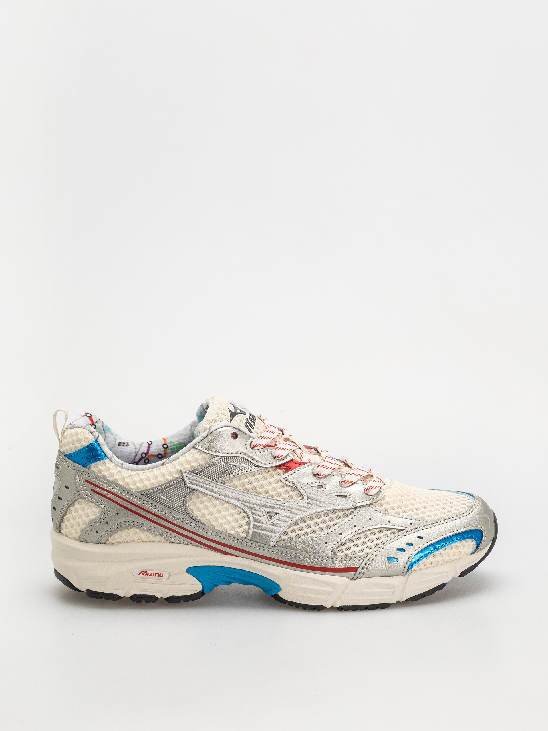 Mizuno MXR Shoes (pristine/high risk red/blue pace)