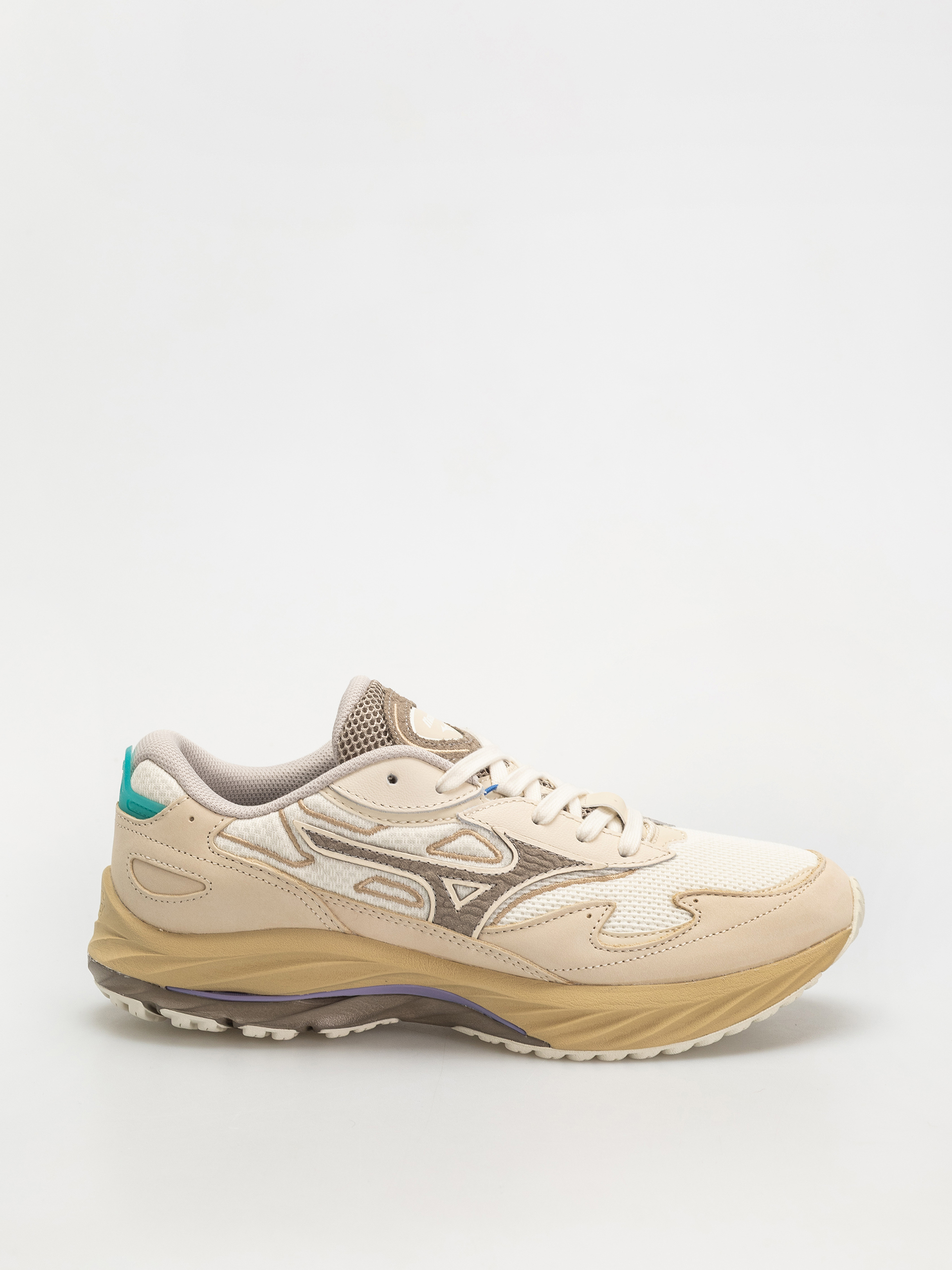 Mizuno Wave Rider u0392eta Premium Schuhe (summer sand/vintage khaki/cedar)