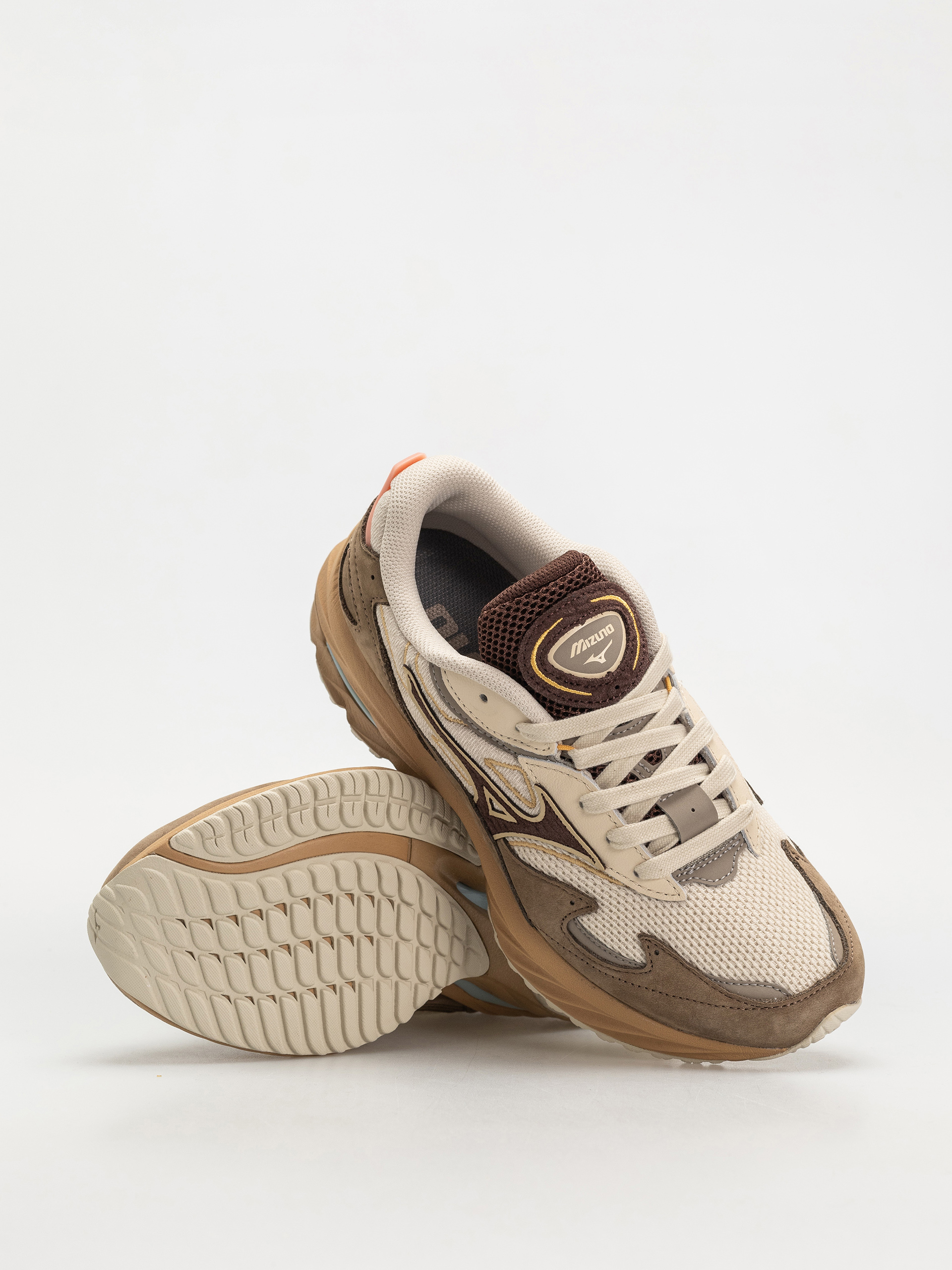 Mizuno Wave Rider Βeta Premium Schuhe (vintage khaki/chicory coffee/lantana)