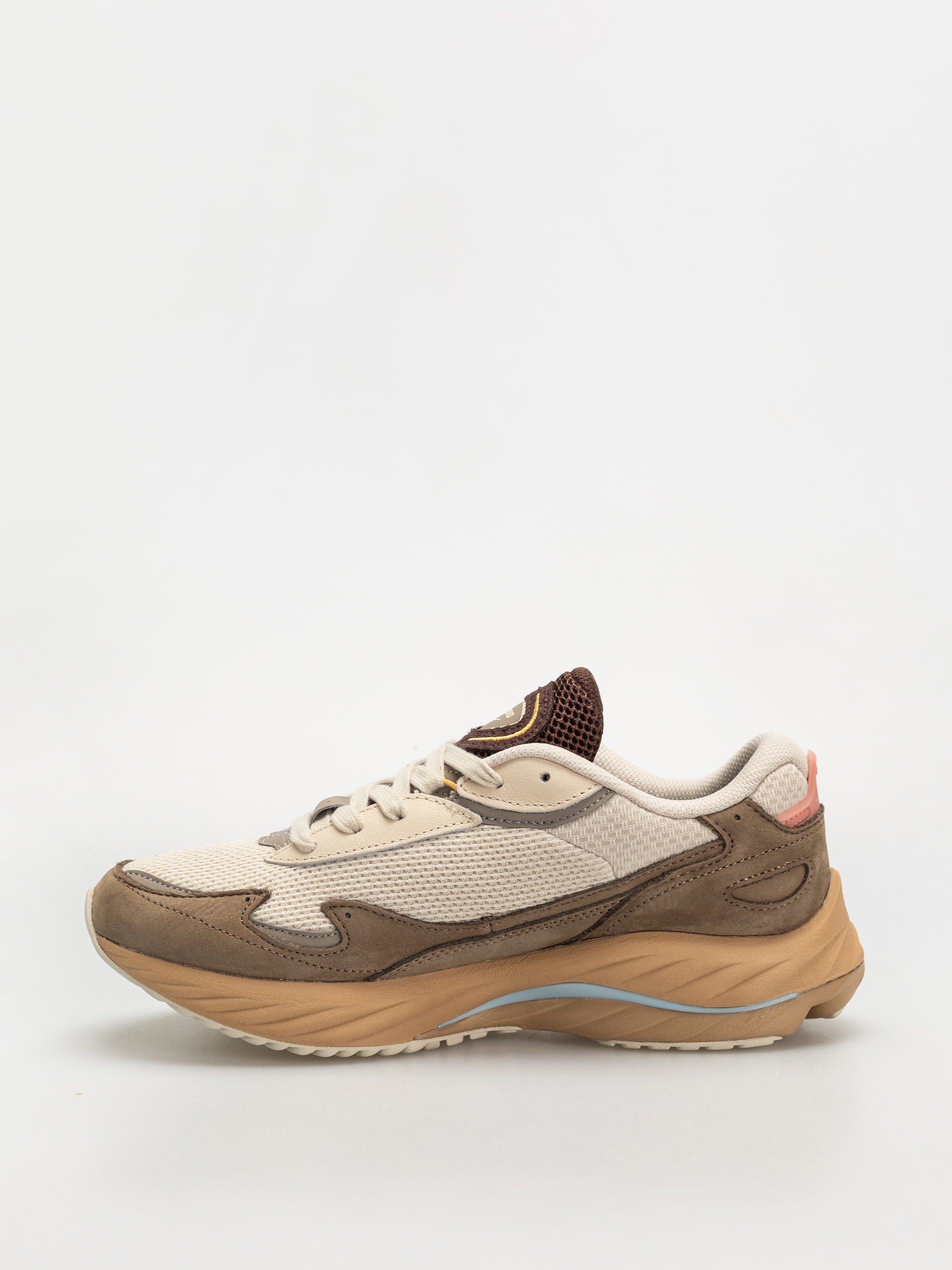 Mizuno Wave Rider Βeta Premium Shoes (vintage khaki/chicory coffee/lantana)