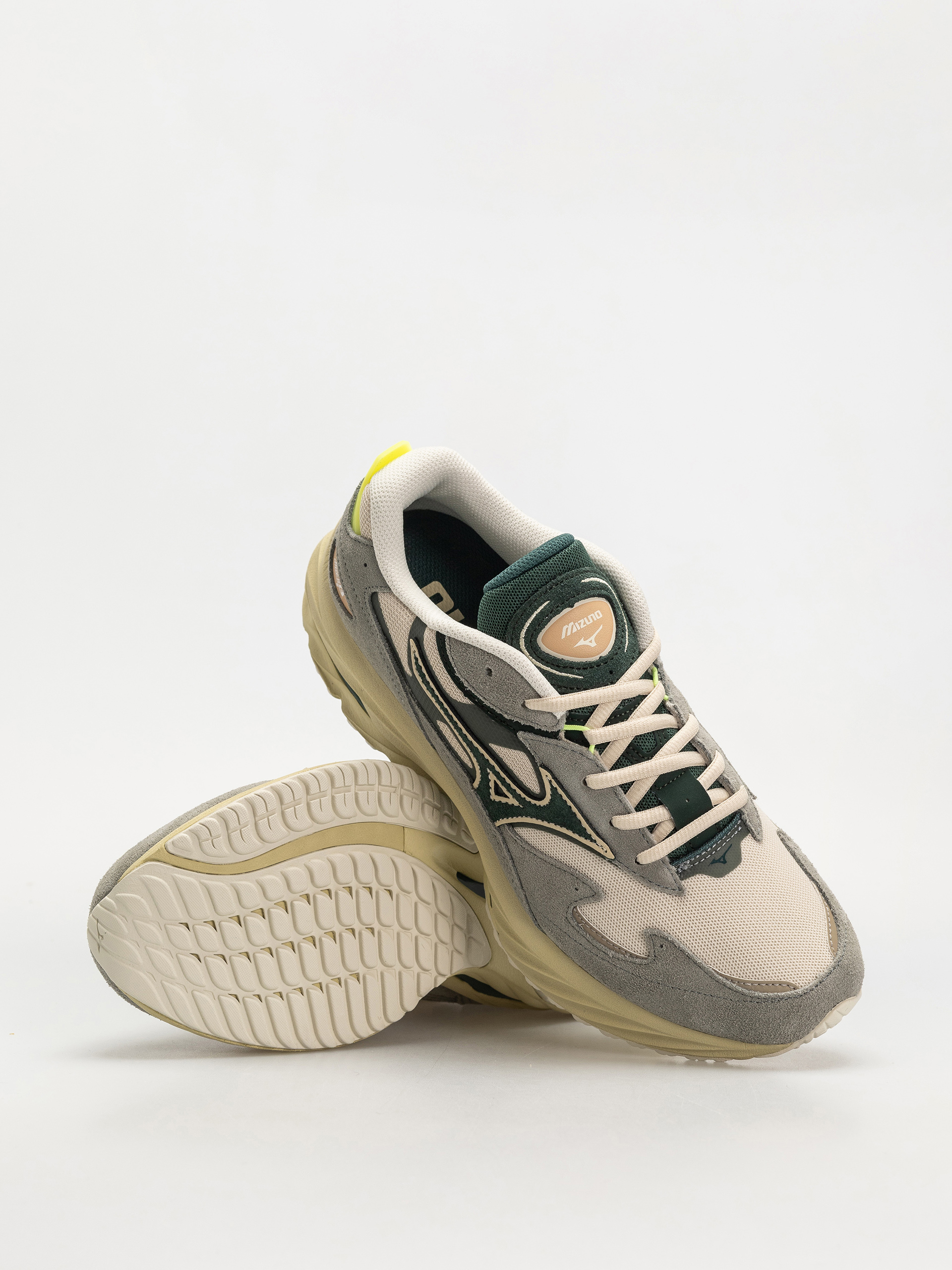 Mizuno Wave Rider Beta Schuhe (shadow/pine grove/summer sand)
