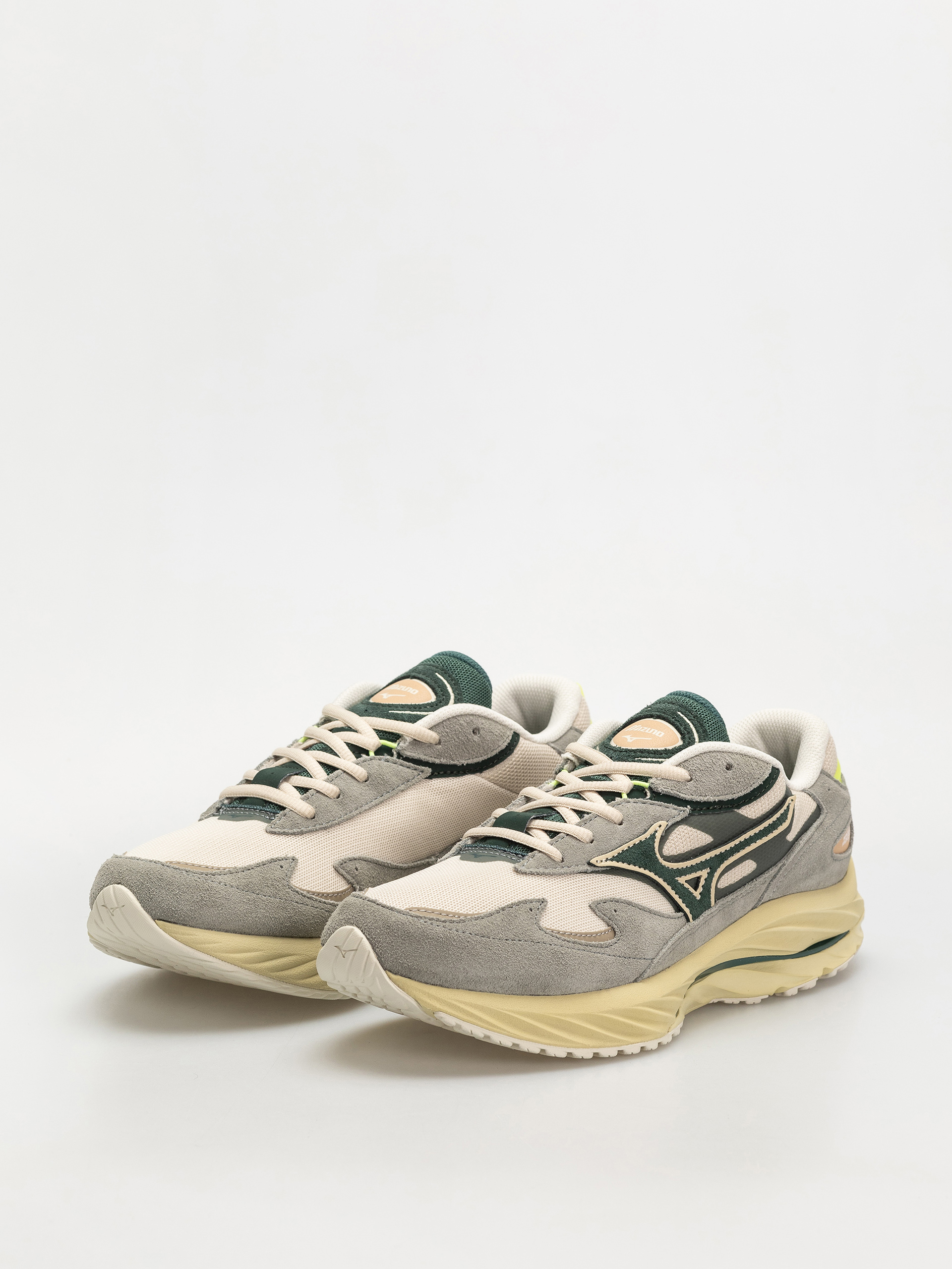 Mizuno Wave Rider Beta Shoes (shadow/pine grove/summer sand)