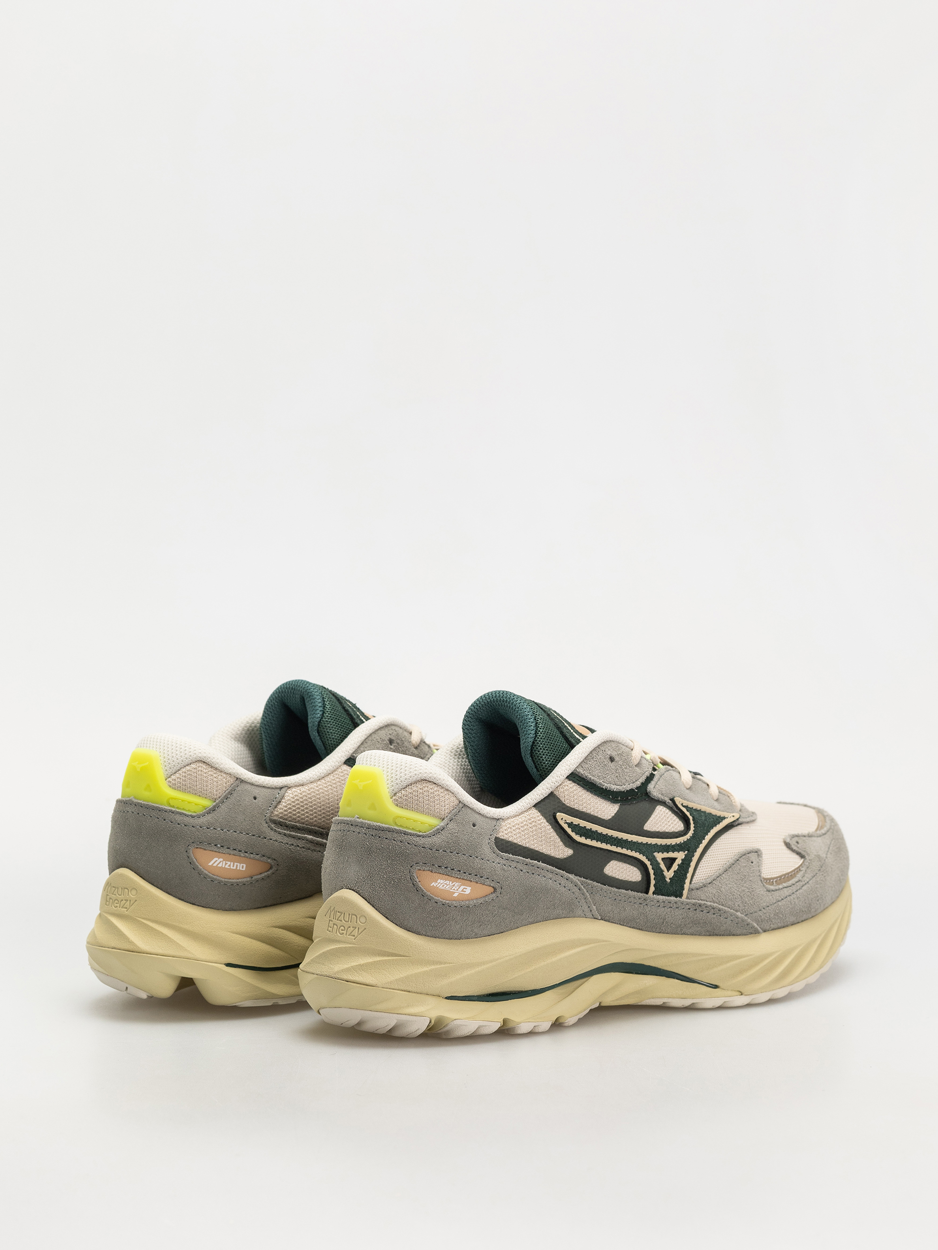 Mizuno Wave Rider Beta Shoes (shadow/pine grove/summer sand)