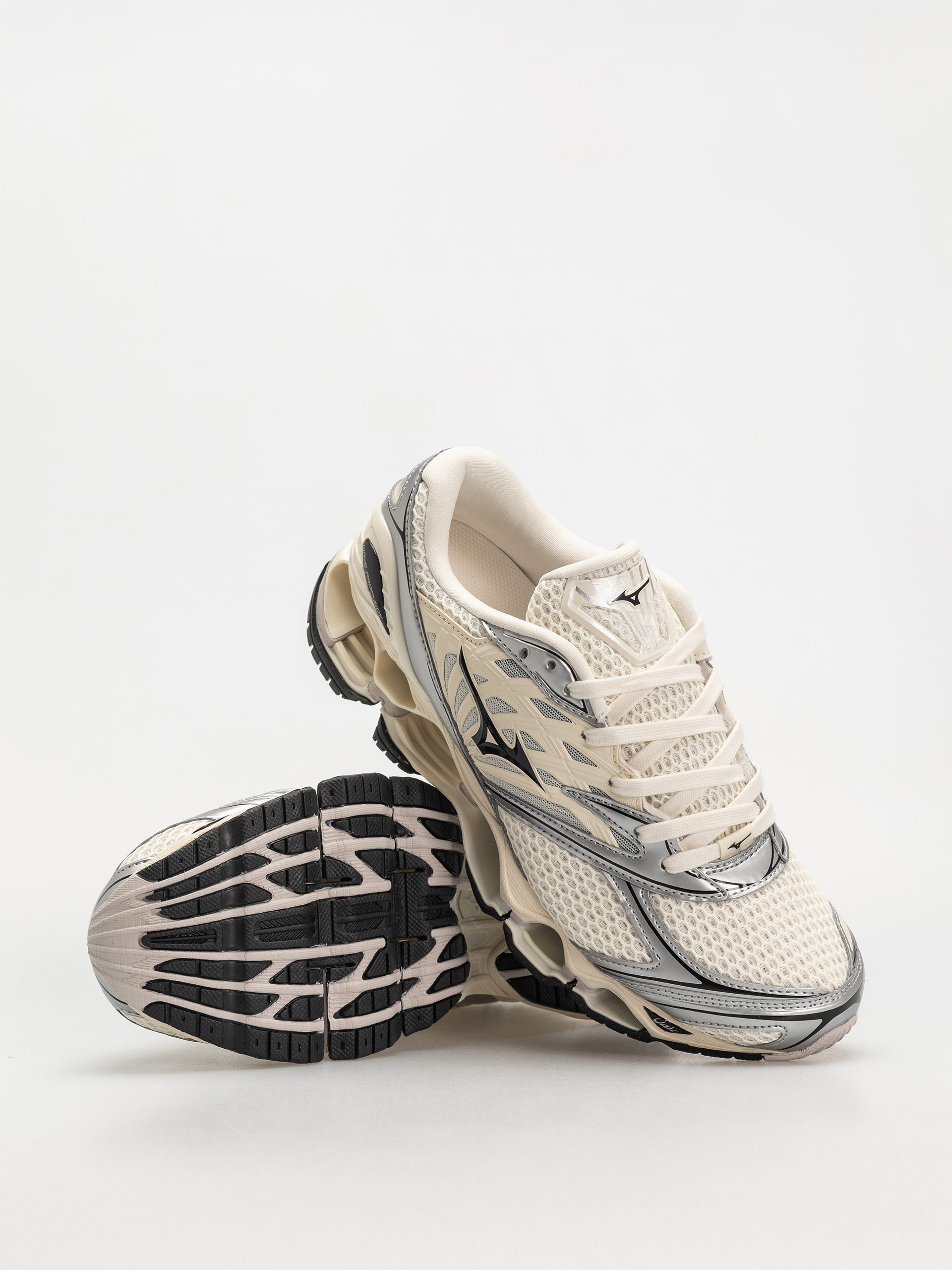 Mizuno Wave Prophecy LS Schuhe (pristine/black/silver)
