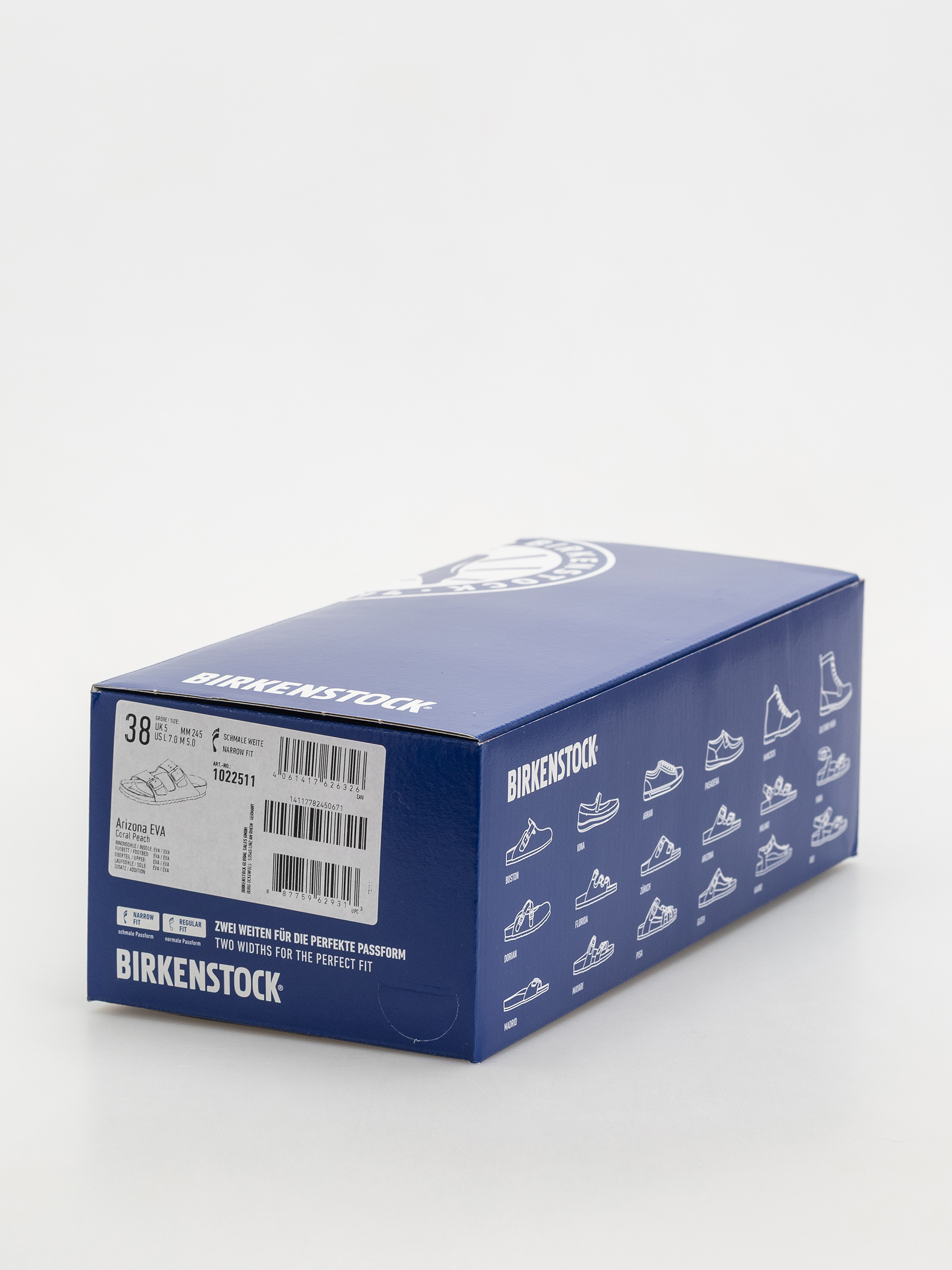 Birkenstock Arizona Eva Narrow Flip-flops Wmn (coral peach)