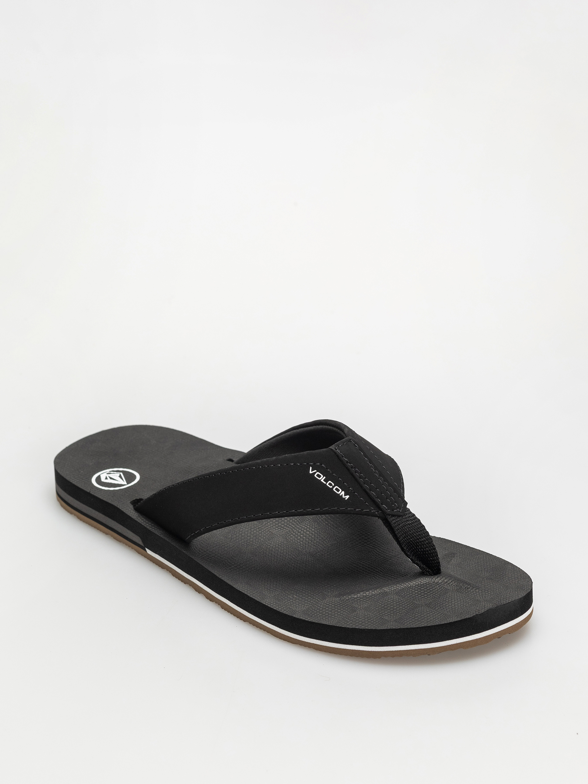 Volcom Victor Flip Flops (black)
