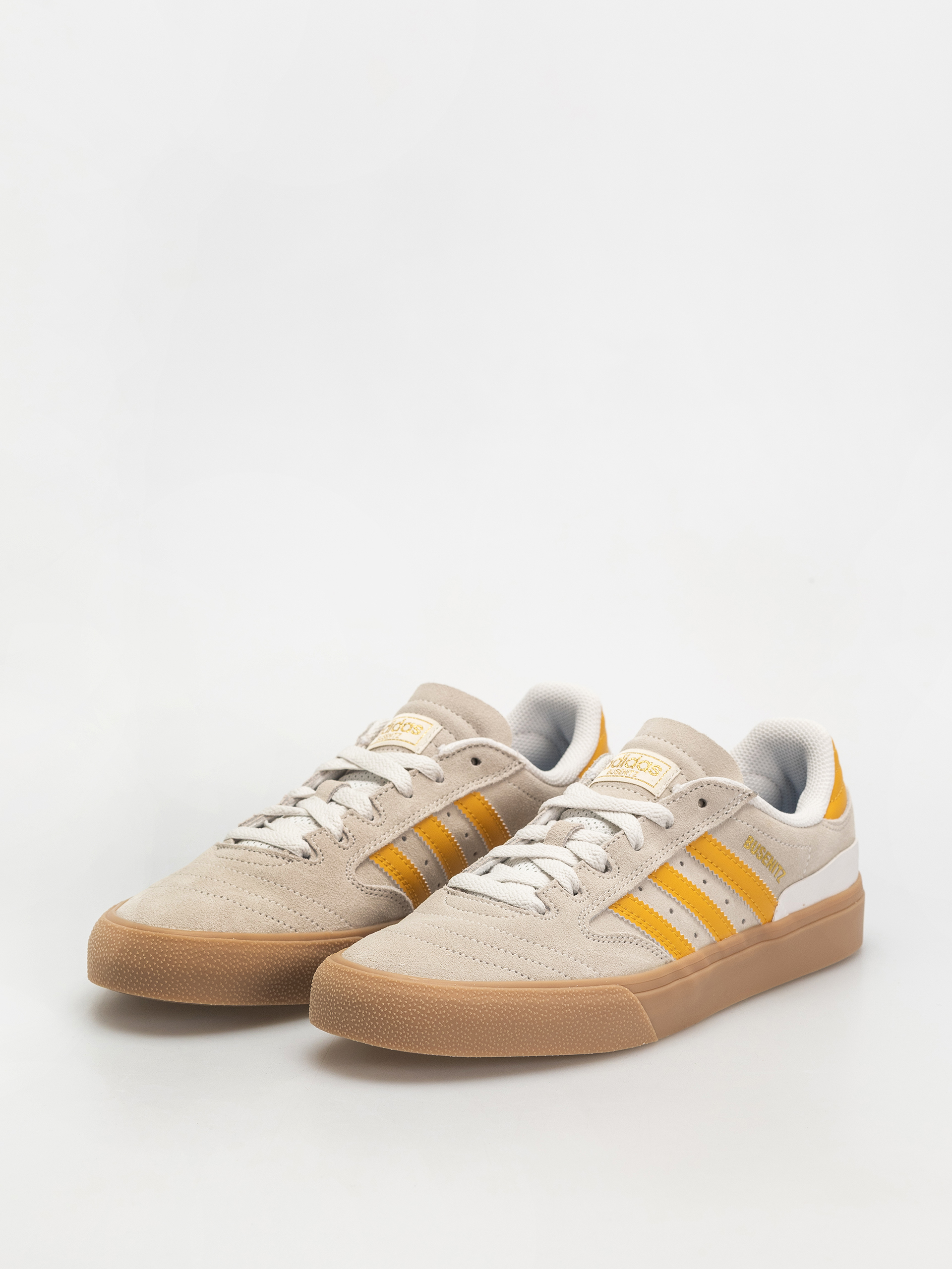 adidas Busenitz Vulc II Shoes (crywht/preyel/goldmt)