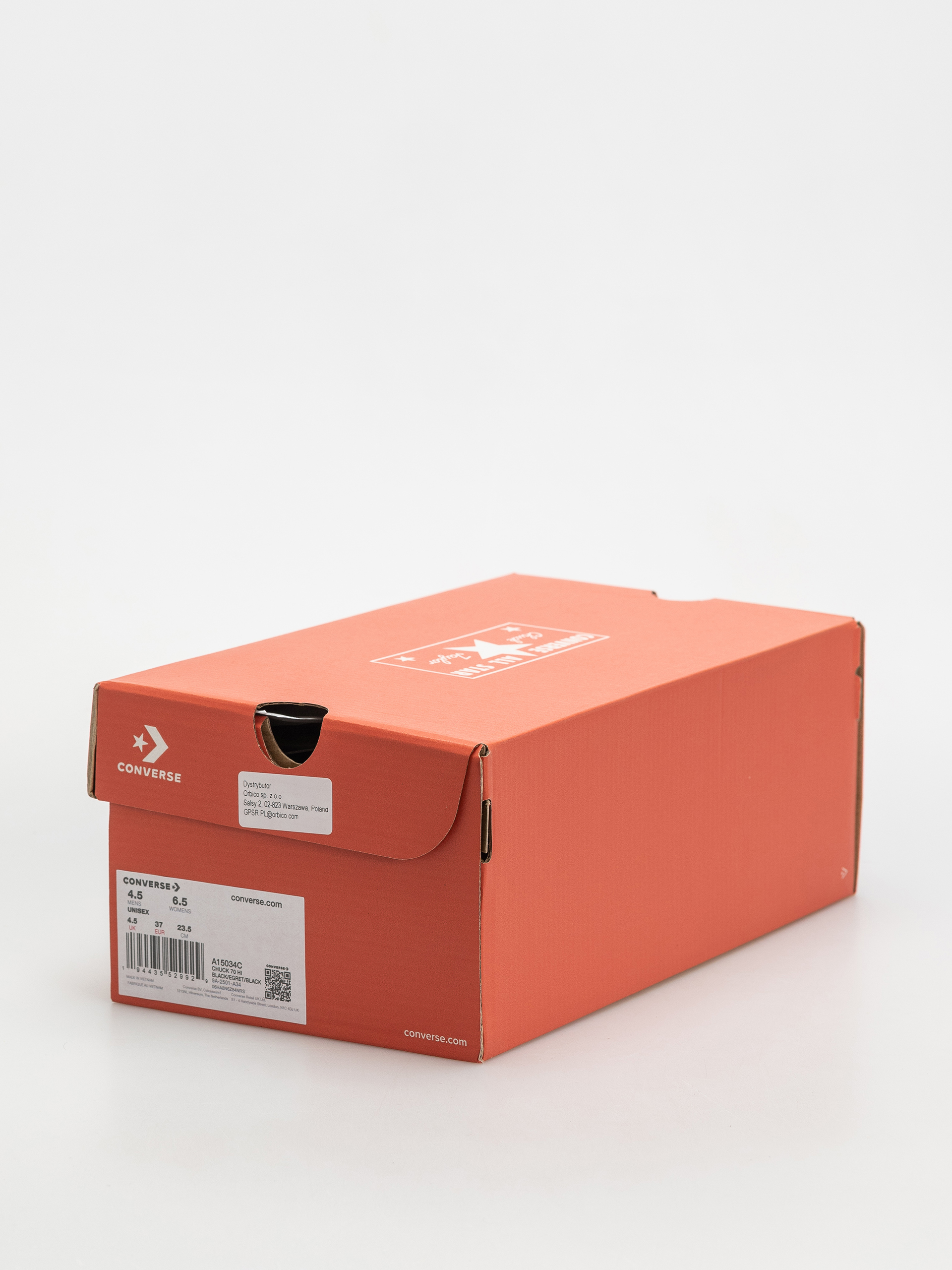 Converse Chucks Chuck 70 Hi (black/egret/black)