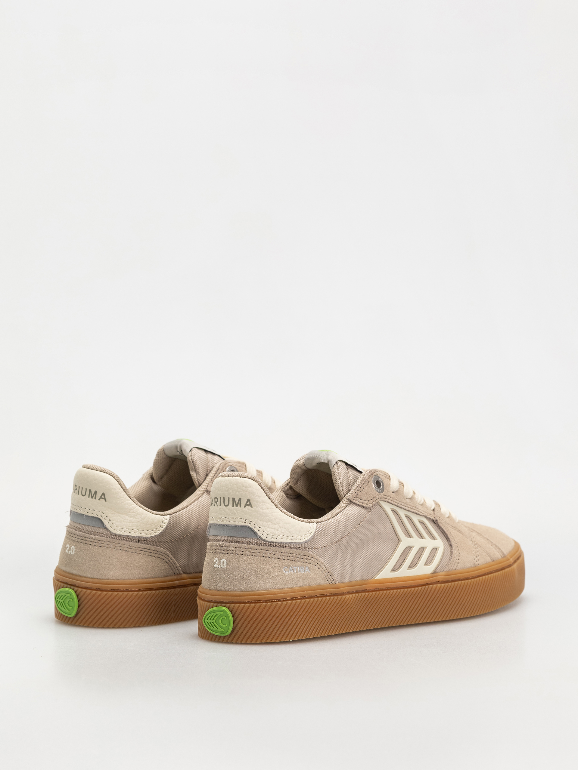Cariuma Catiba Pro 2.0 Schuhe (plaza taupe suede and cordura ivory logo)