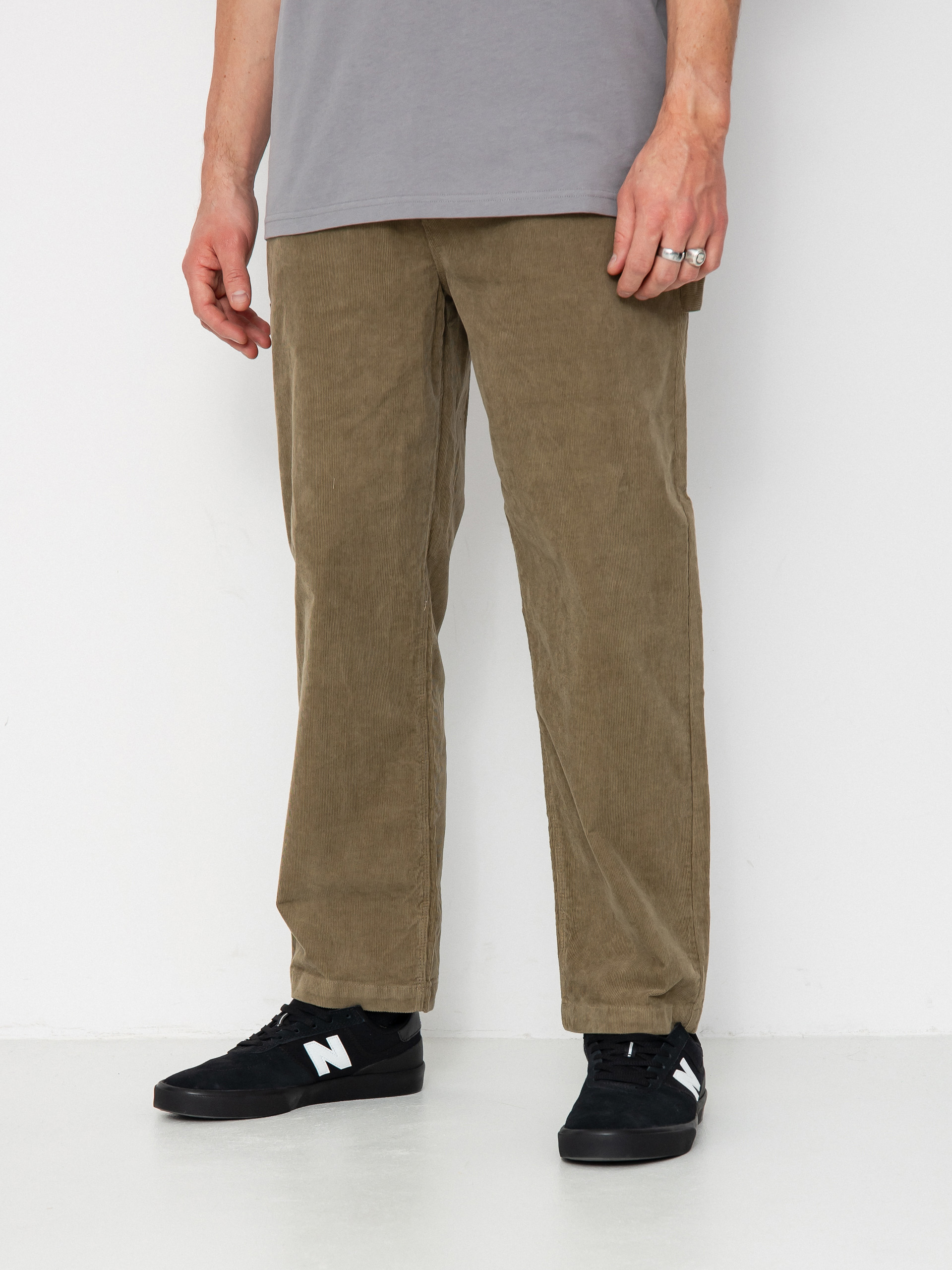 Volcom Pants Kraftsman Cord - brown (khaki)