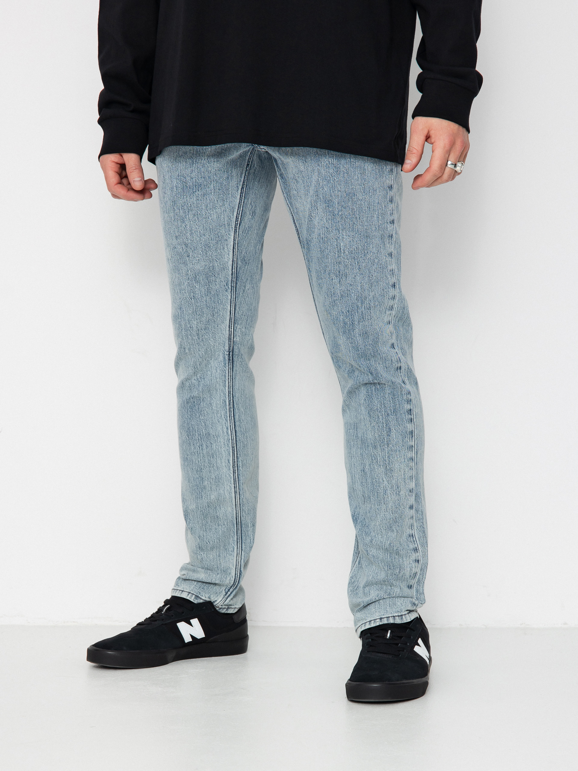 RipNDip Sharpie Denim Pants - grey (light denim wash)