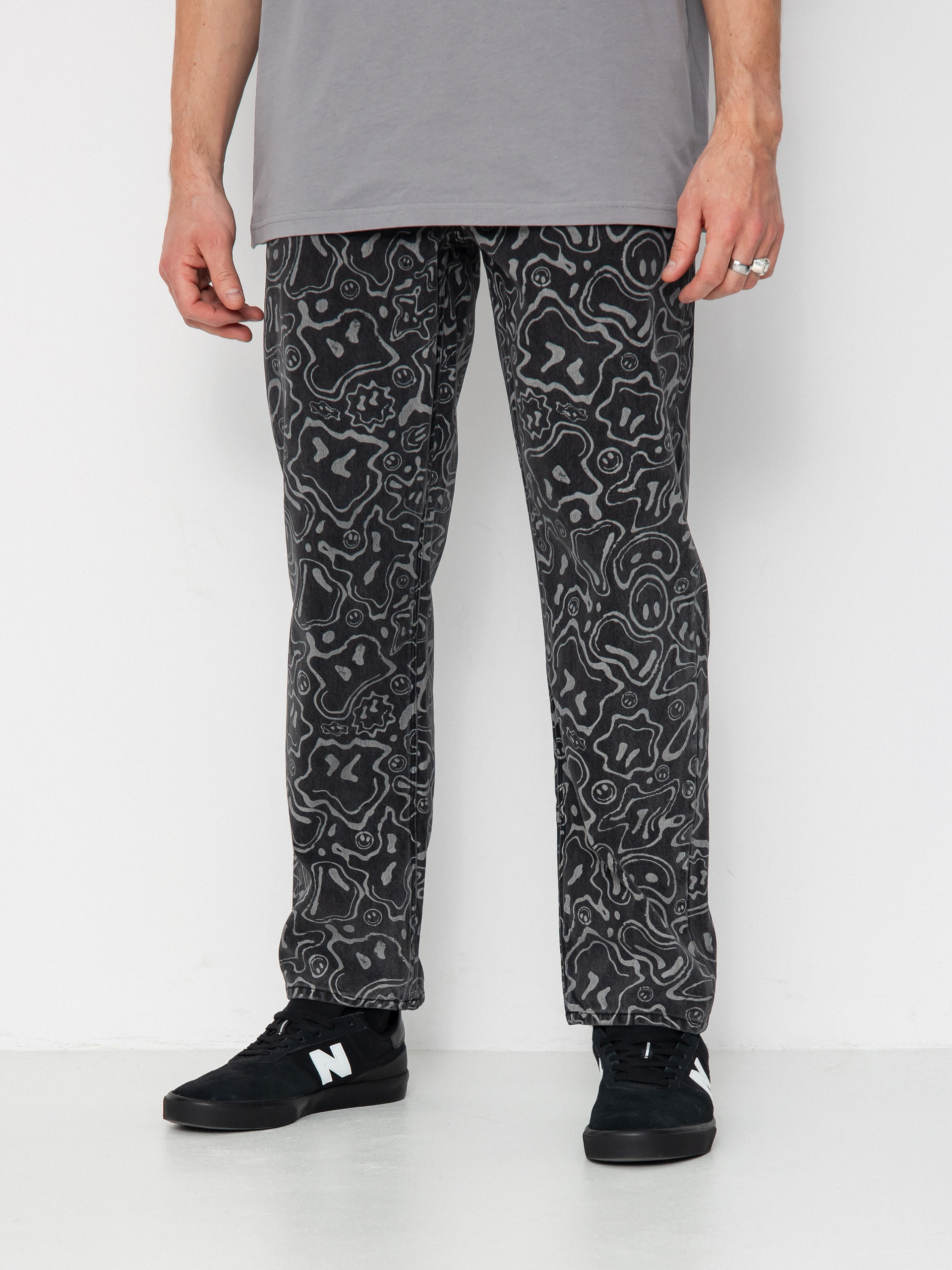Volcom Pants Fa F Rygalski (black print)