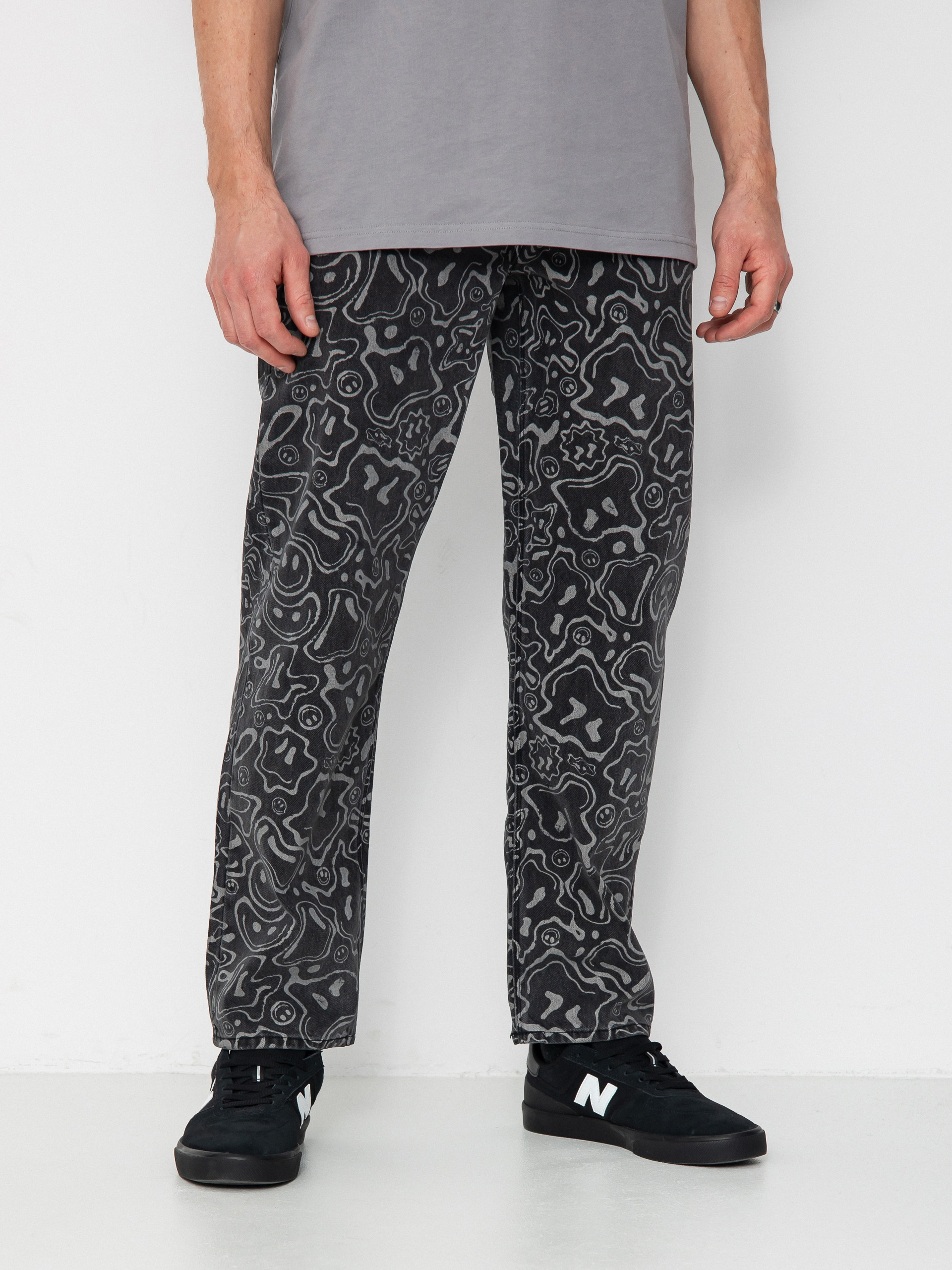 Volcom Pants Fa F Rygalski (black print)