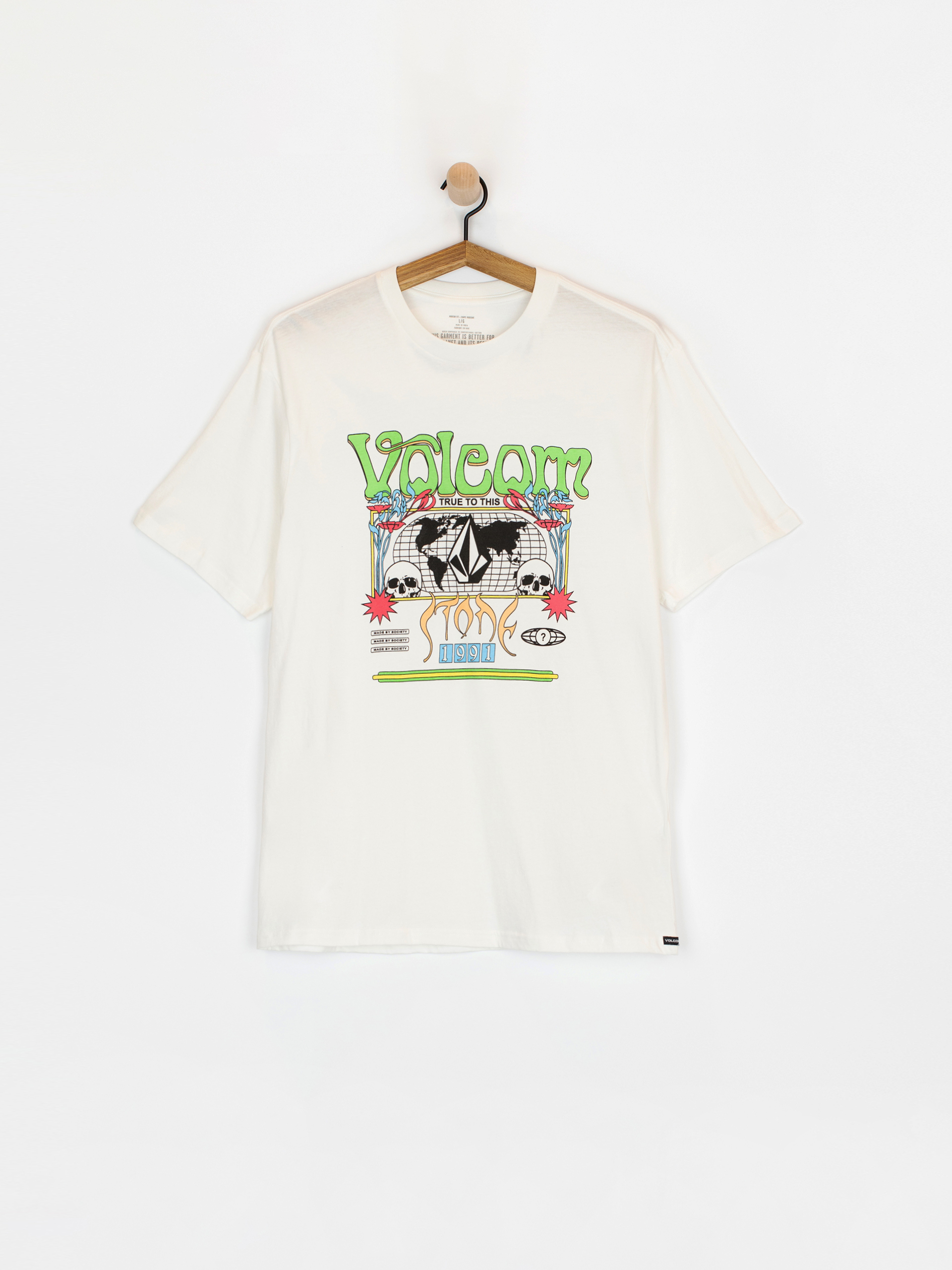 Volcom Worldly T-Shirt (off white)
