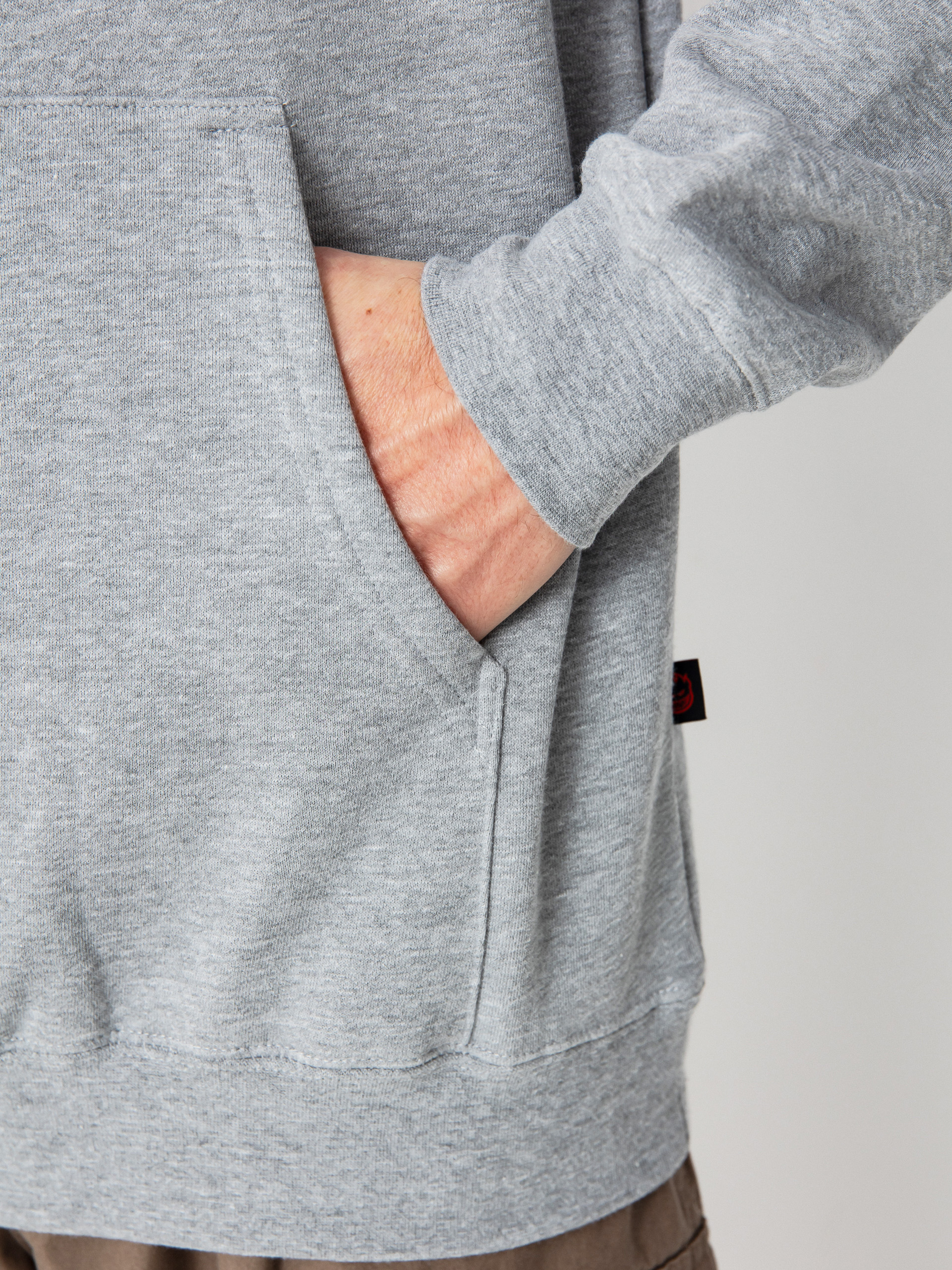 Spitfire Immortal Fire Emb HD Hoodie (grey heather)