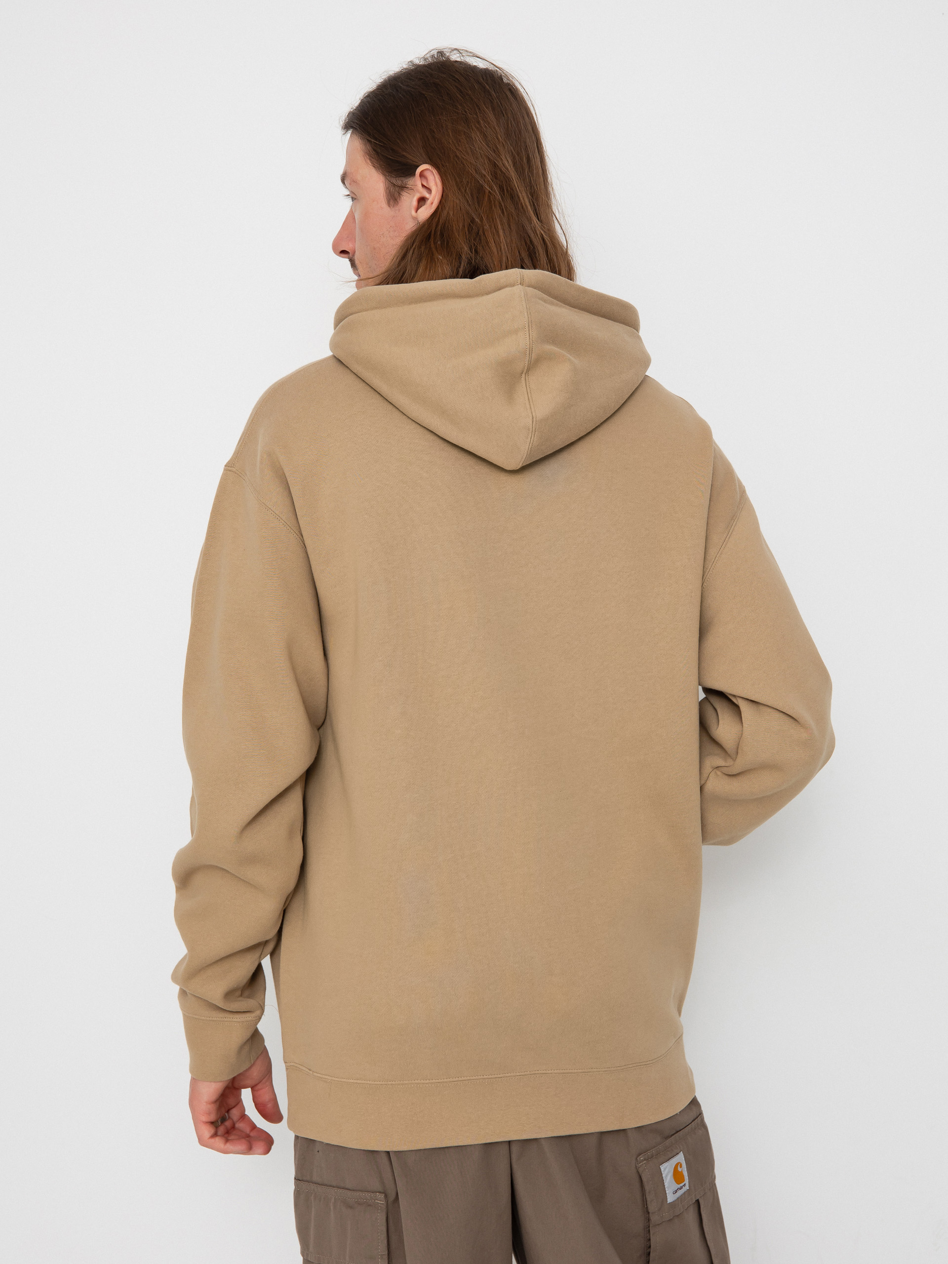 Spitfire Bighead HD Hoodie (sandstone/orange print)