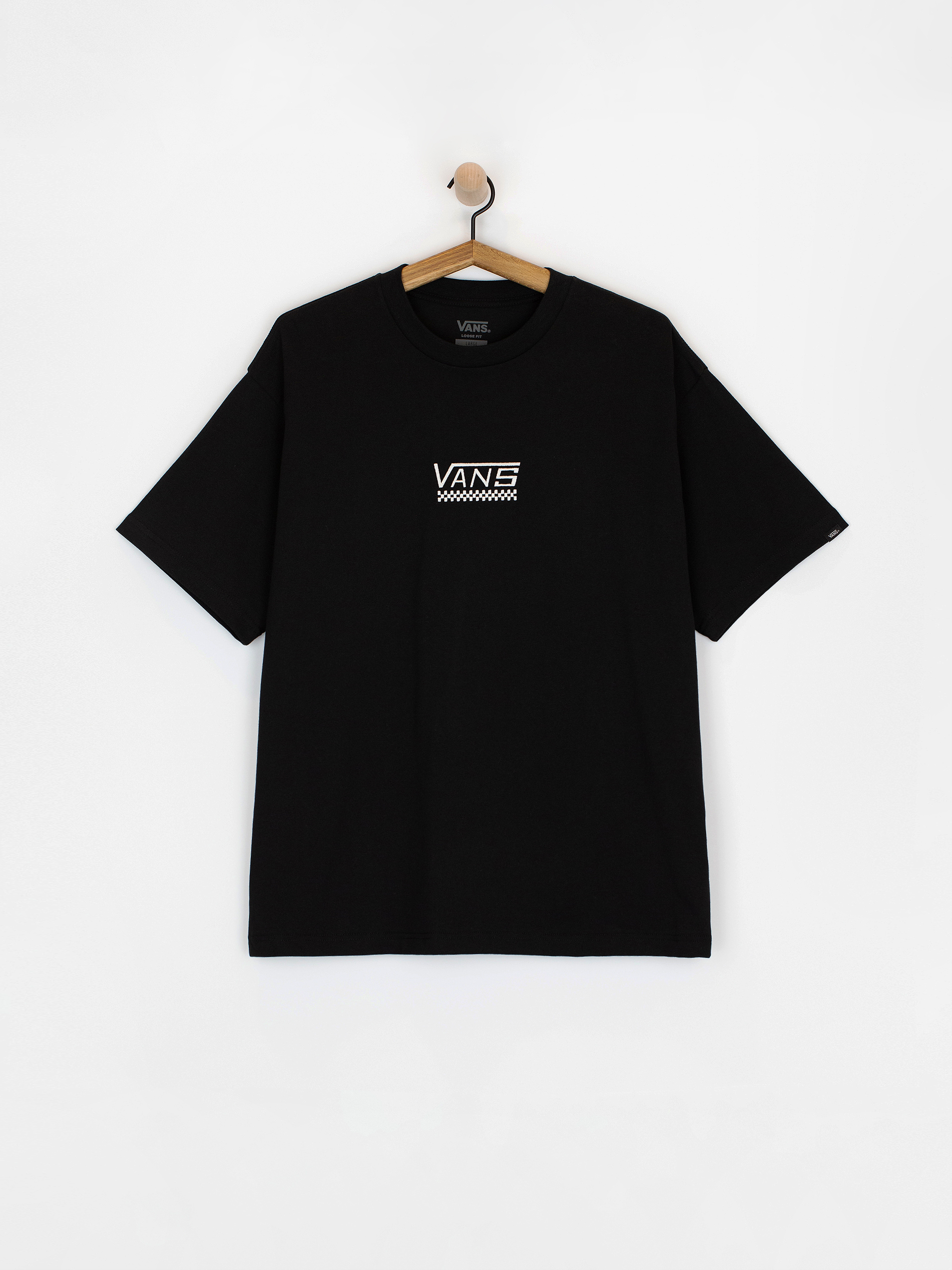Vans V Check Loose T-Shirt black (black)