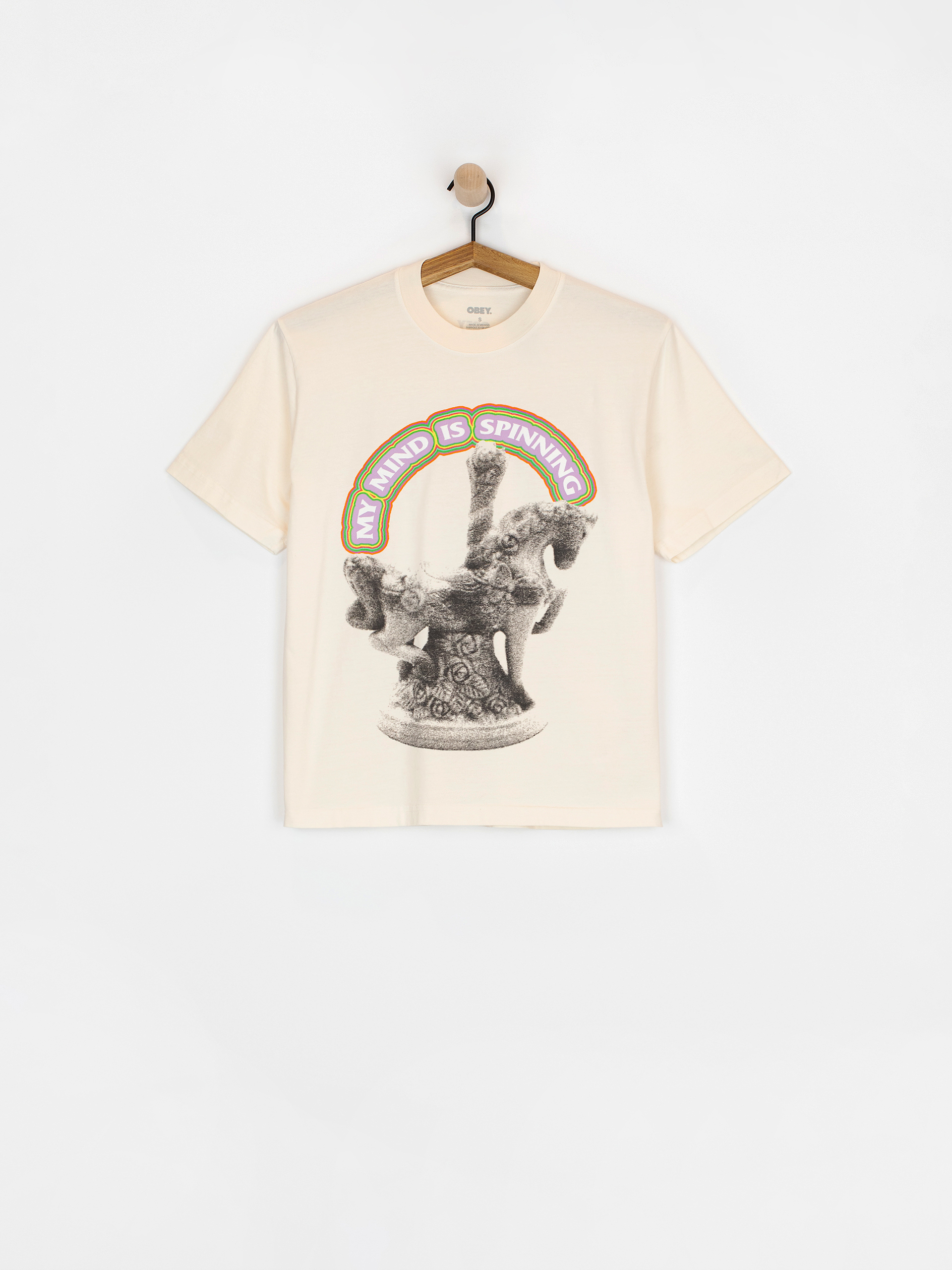 OBEY Send Me On A Carousel Wmn T-Shirt (pigment unbleached)