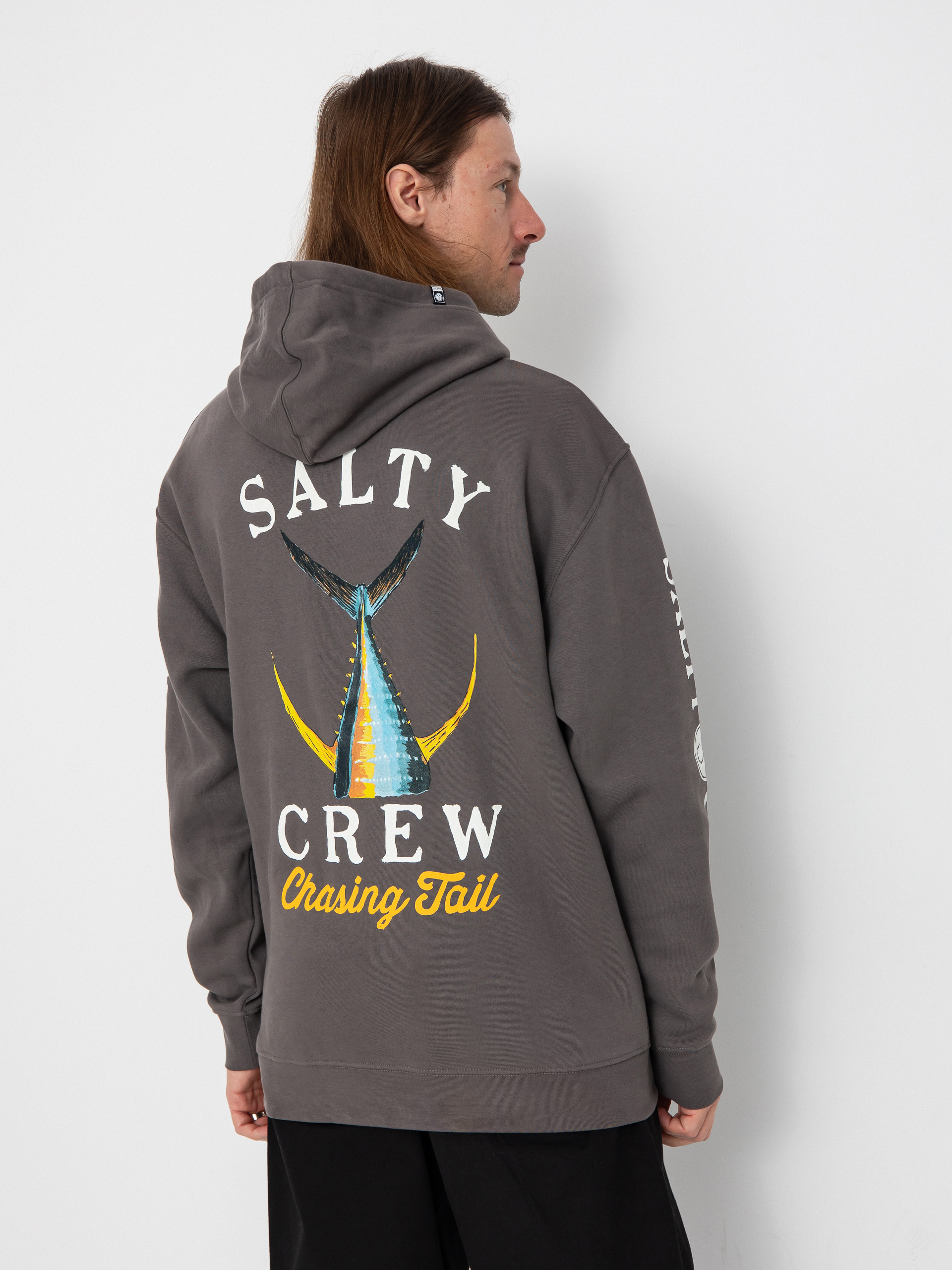 Salty Crew Tailed HD Hoodie (charcoal)