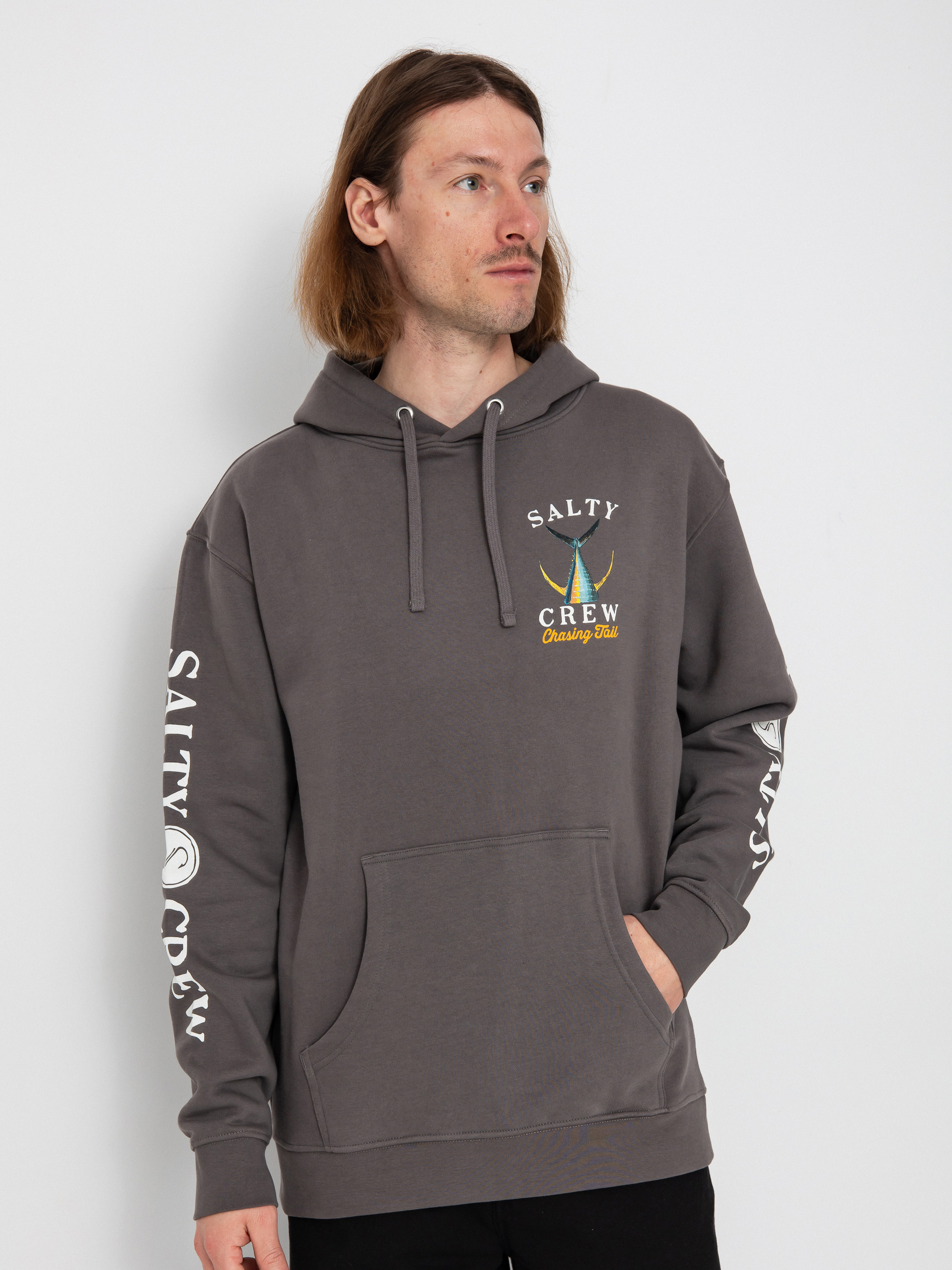 Salty Crew Tailed HD Hoodie (charcoal)