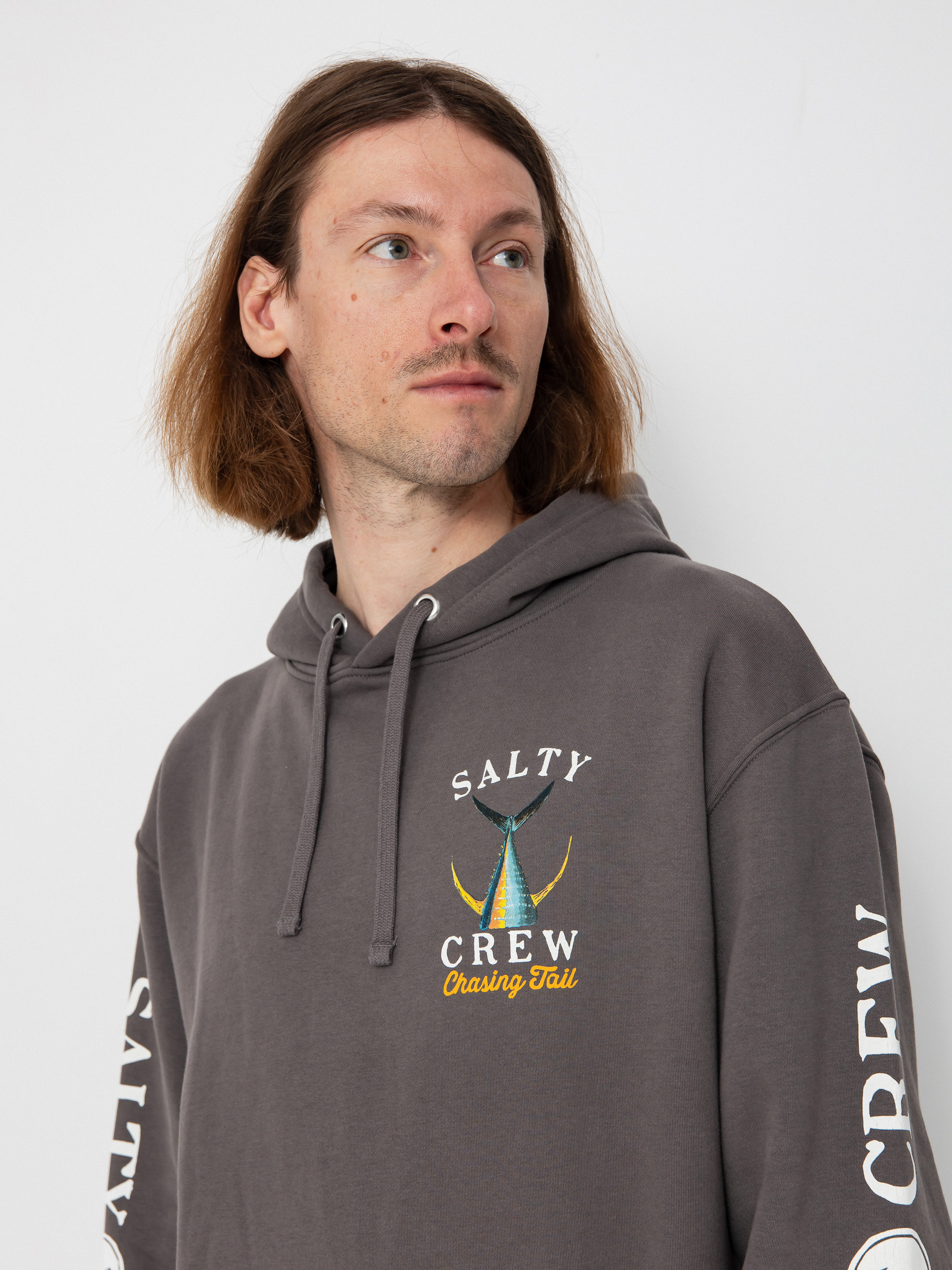 Salty Crew Tailed HD Hoodie (charcoal)