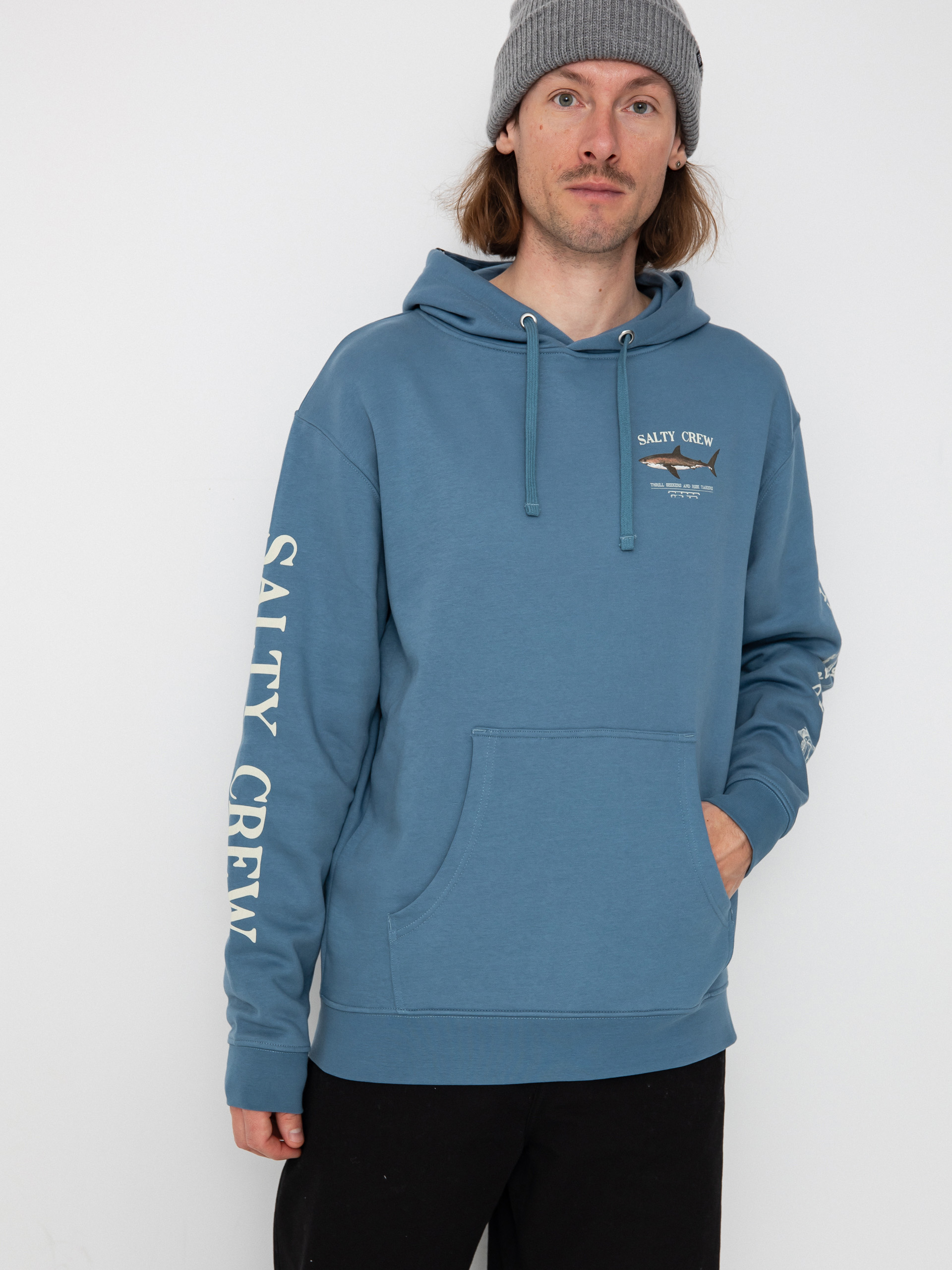 Salty Crew Bruce HD Hoodie (slate)