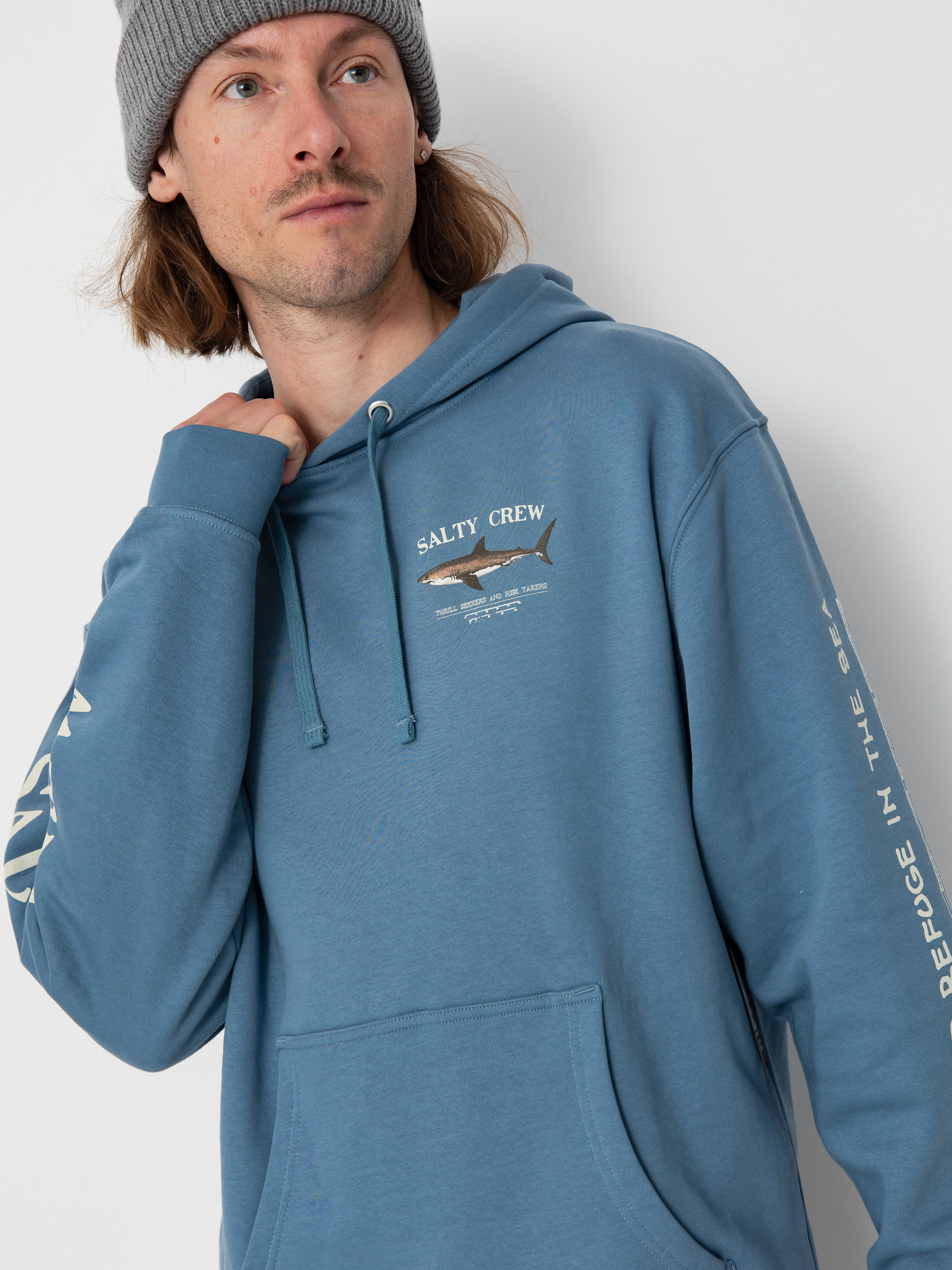 Salty Crew Bruce HD Hoodie (slate)