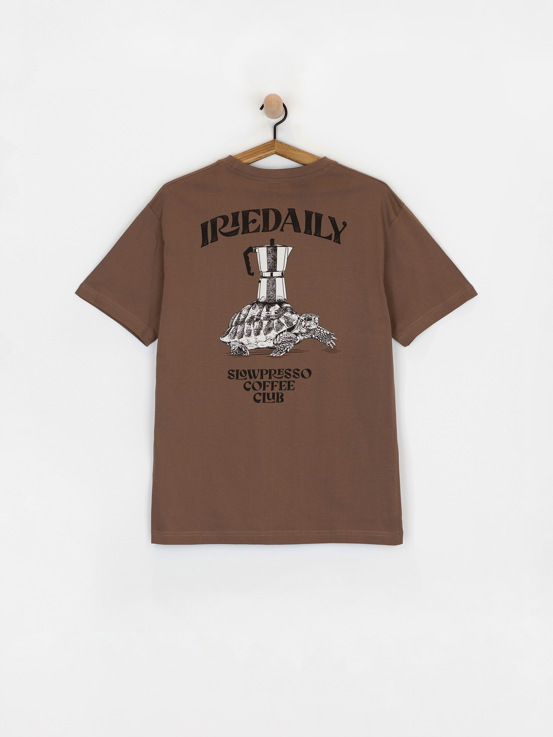 Iriedaily Slowpresso T-Shirt (mocca)