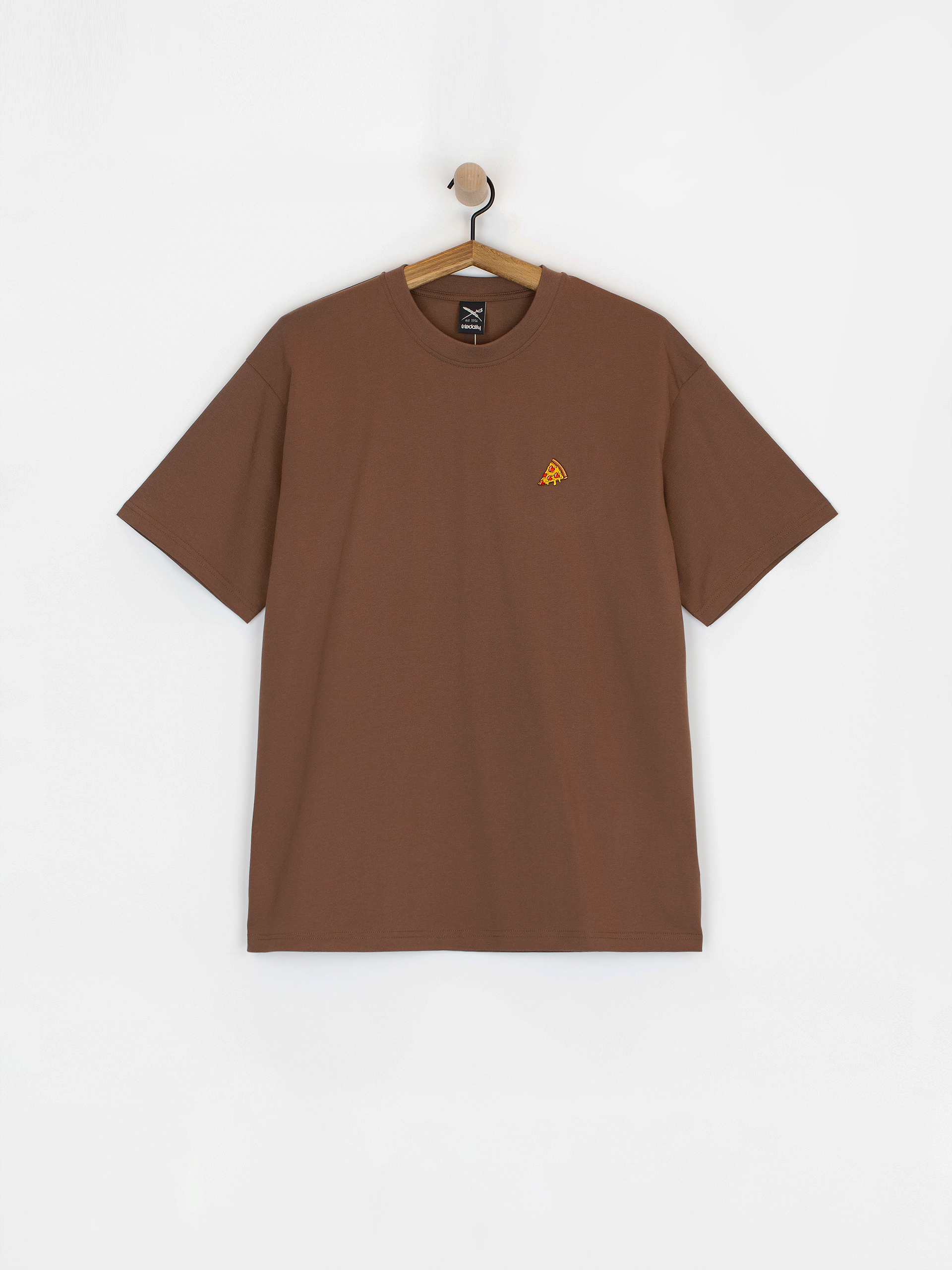 Iriedaily Pizza Slice T-Shirt (mocca)
