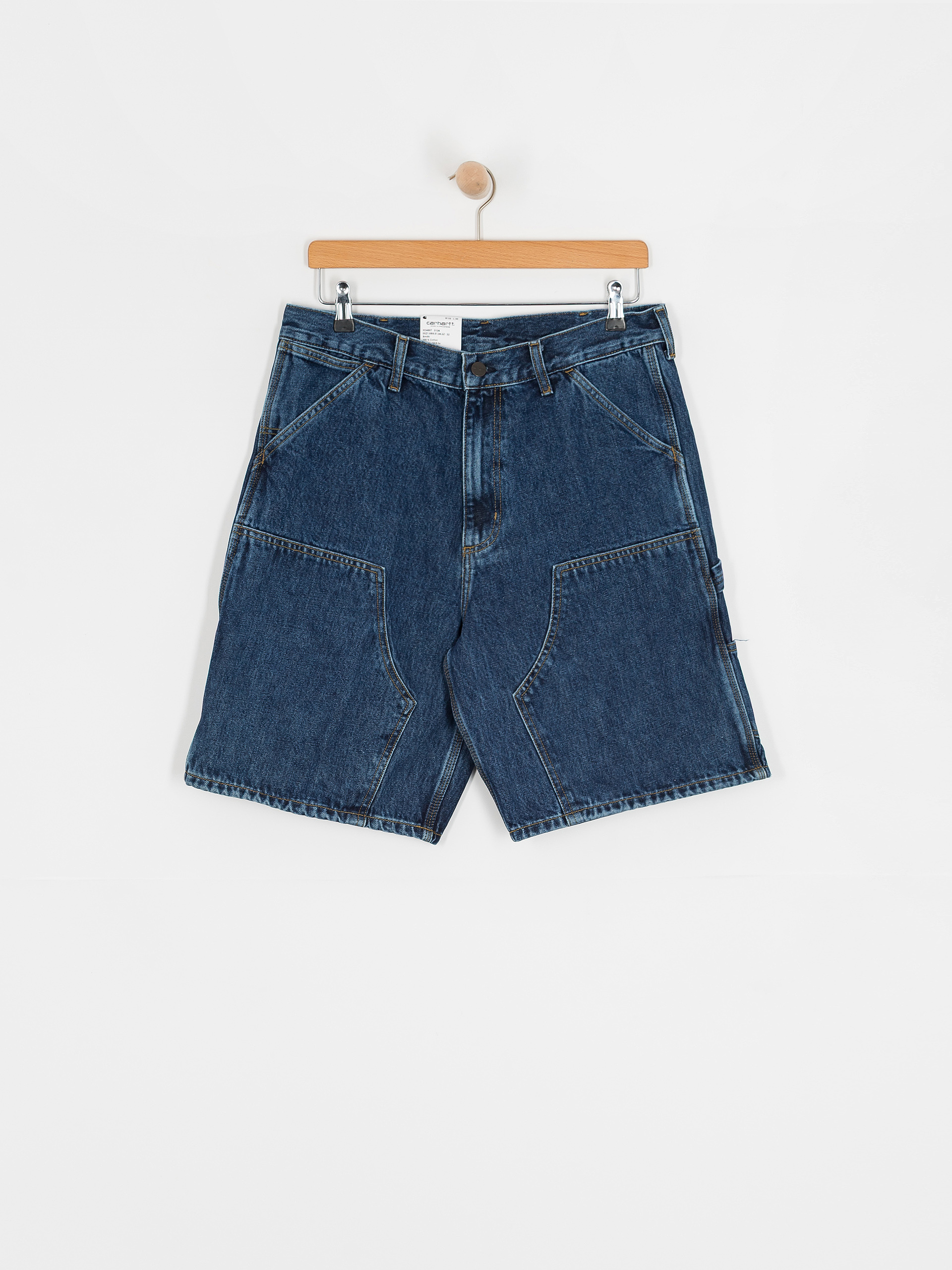 Carhartt WIP Double Knee Shorts (blue)