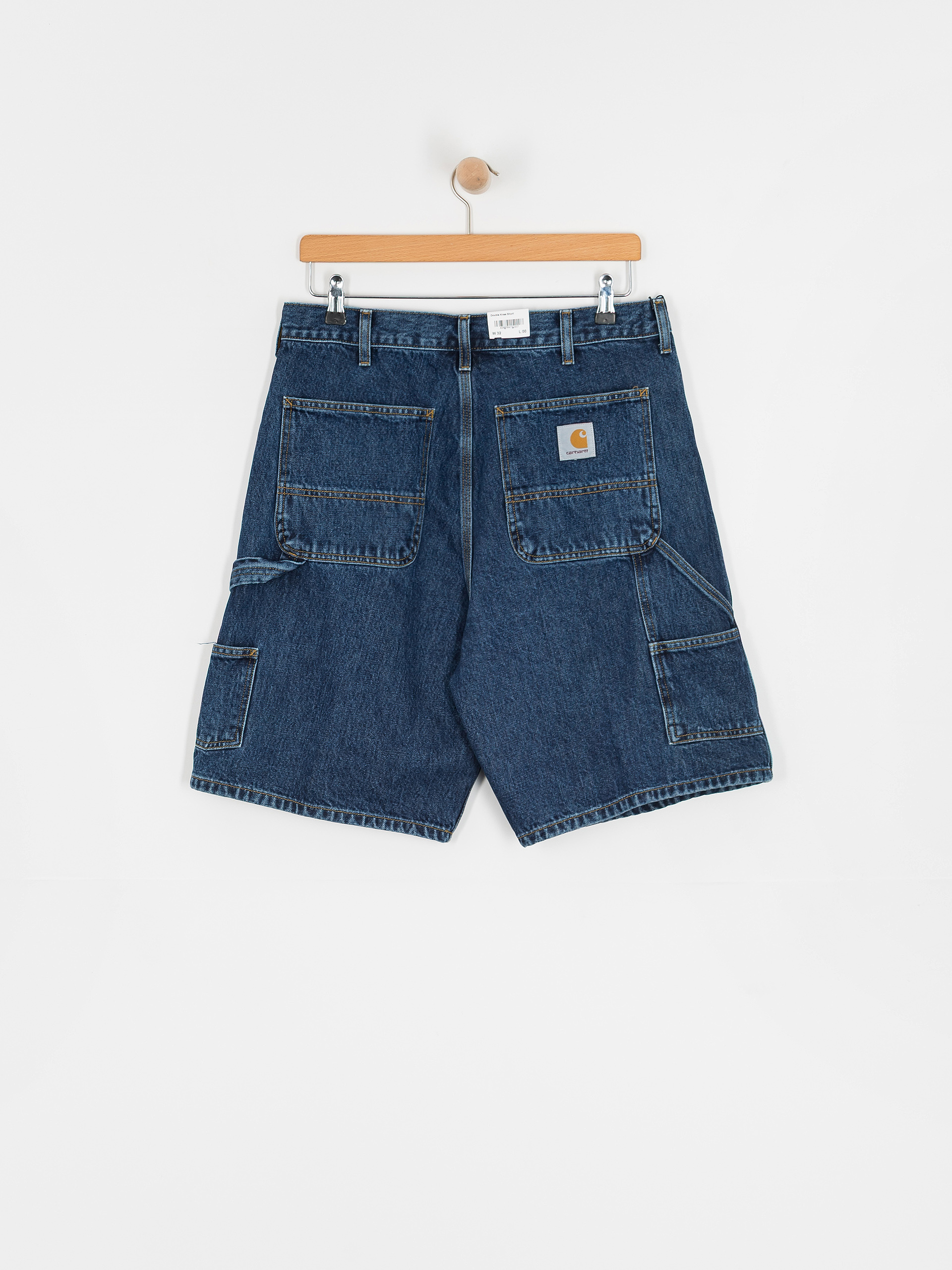Carhartt WIP Double Knee Shorts (blue)