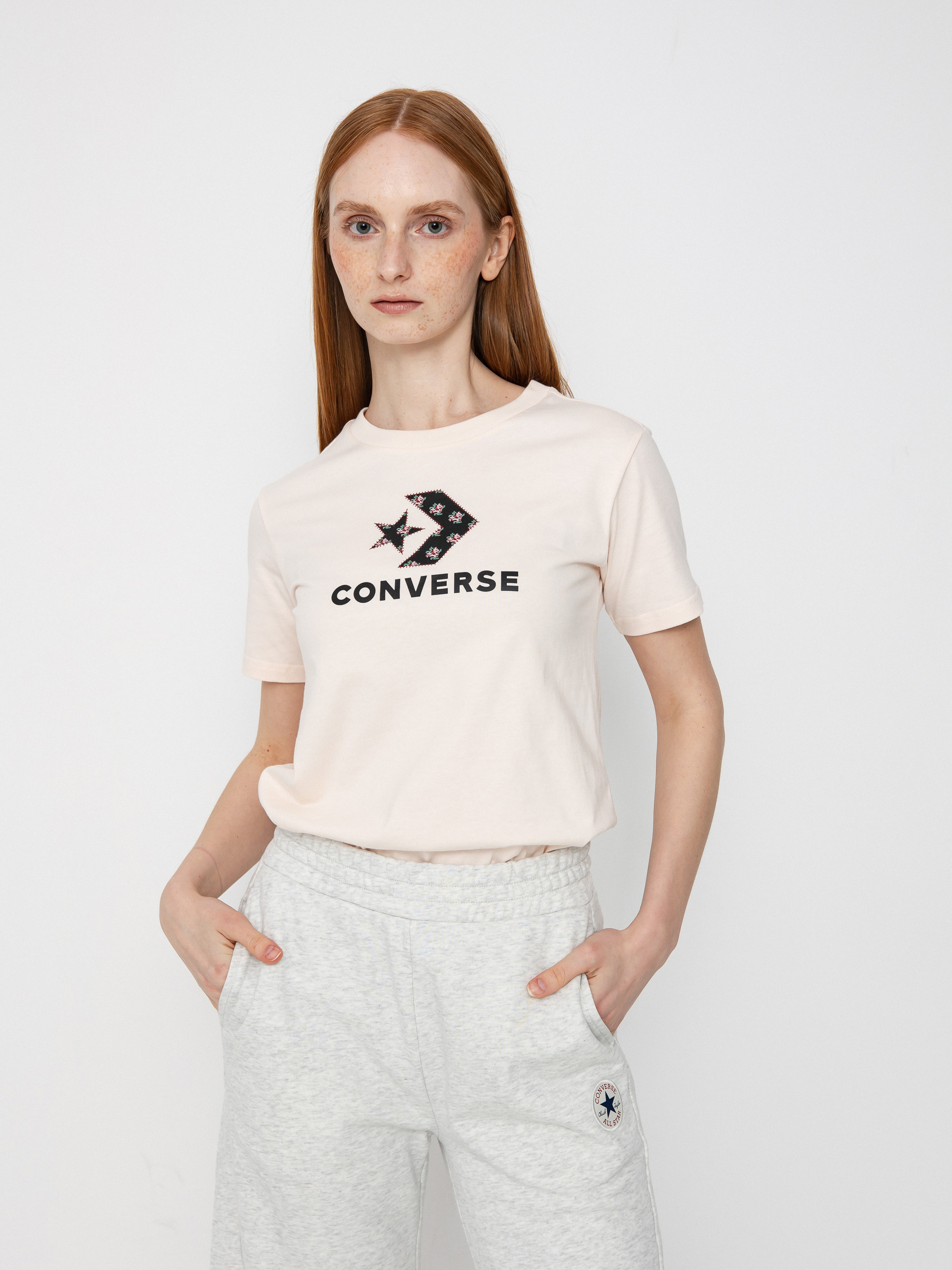 Converse Star Chevron Infill Wmn T-Shirt (pale petal)