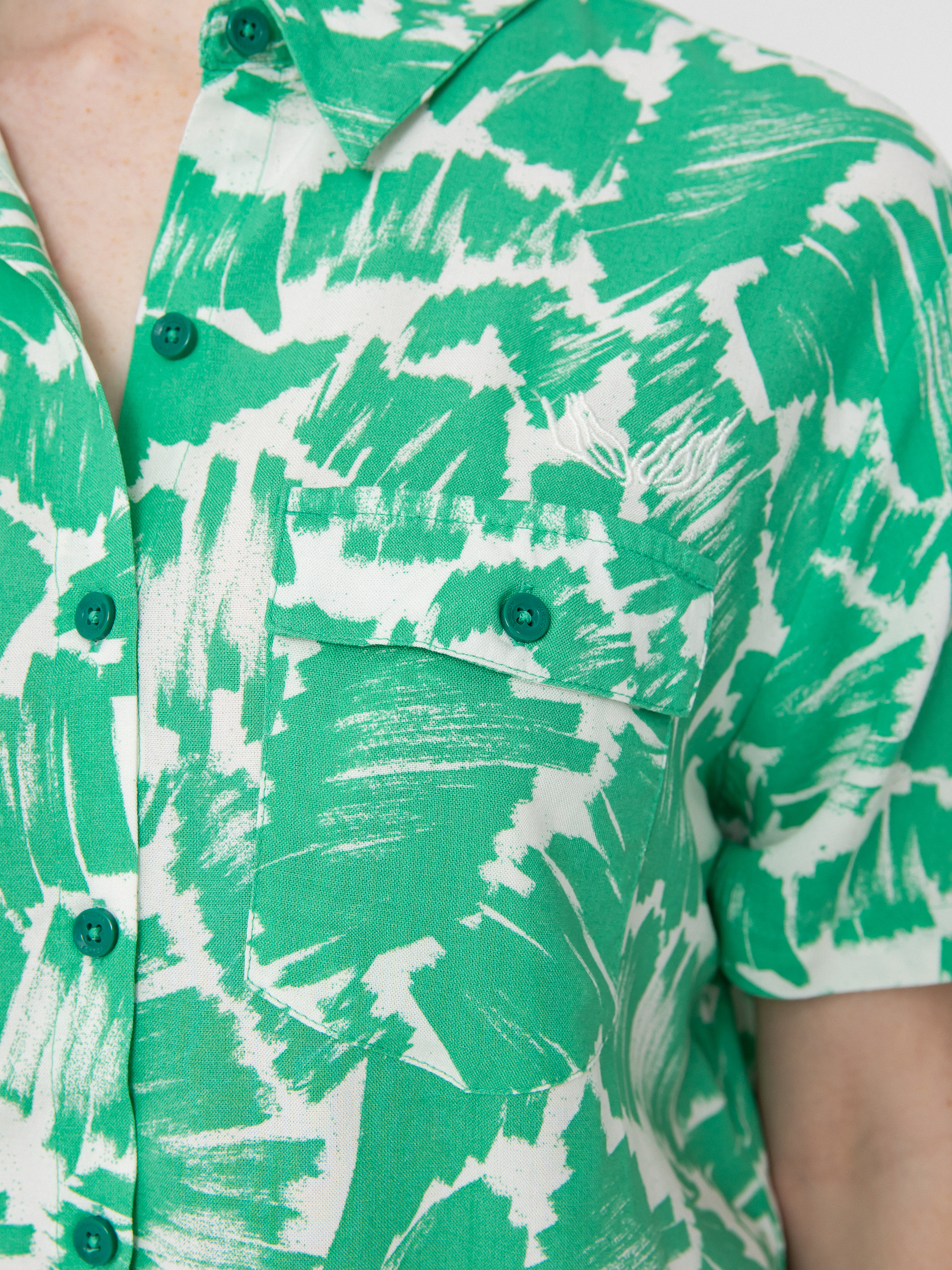 Volcom Fa Alix 2 Wmn Shirt (jade)