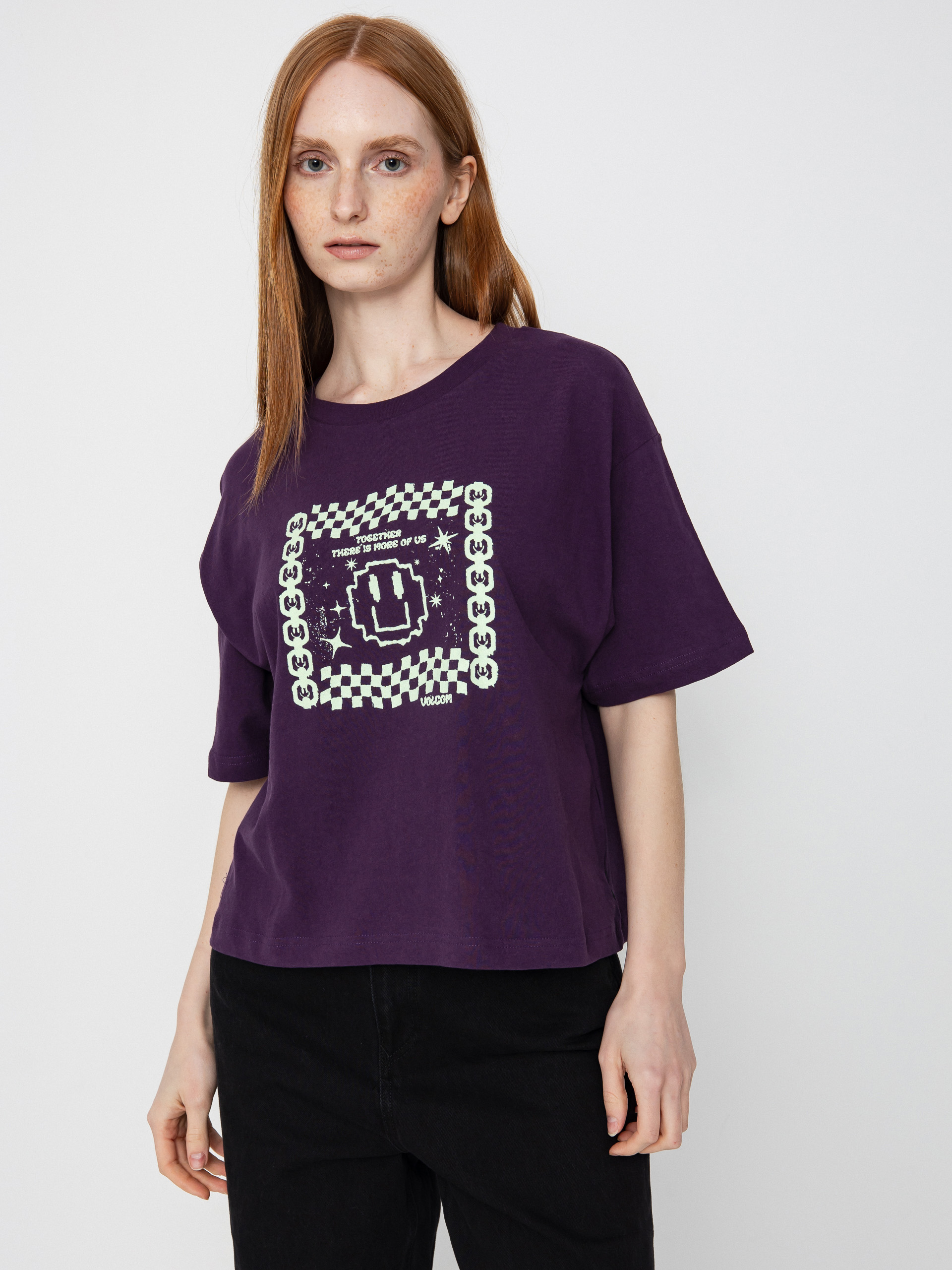 Volcom Fa Filip Rygalski 1 Wmn T-Shirt (grape royale)
