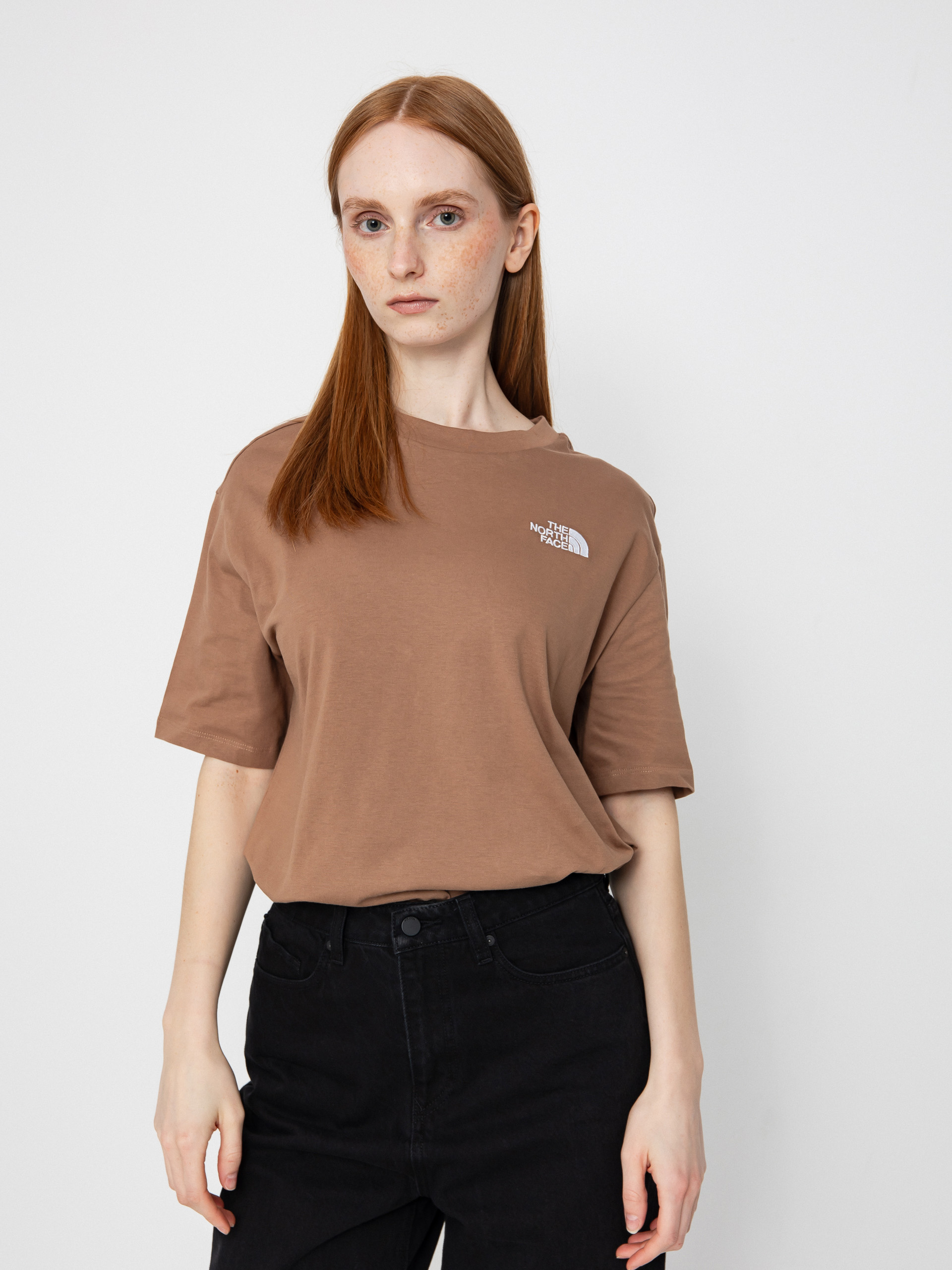 The North Face Essential Oversize Wmn T-Shirt (latte)