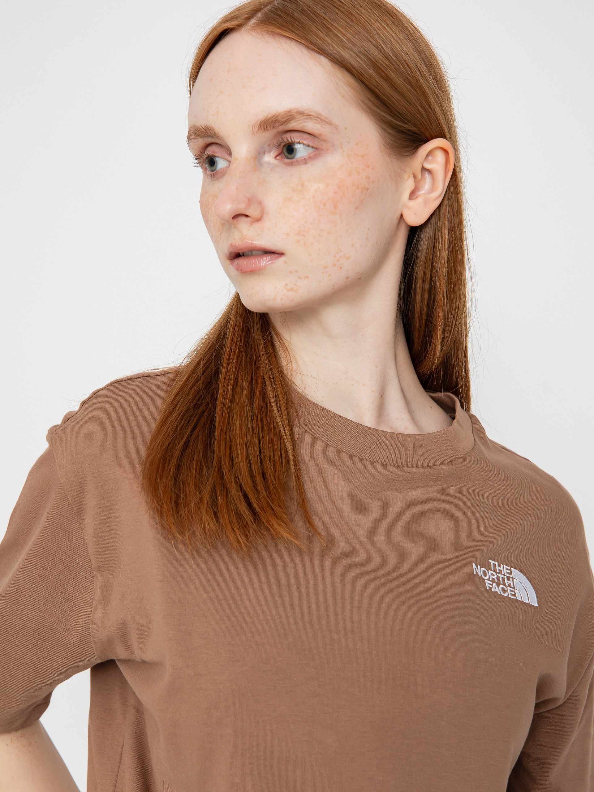 The North Face Essential Oversize Wmn T-Shirt (latte)