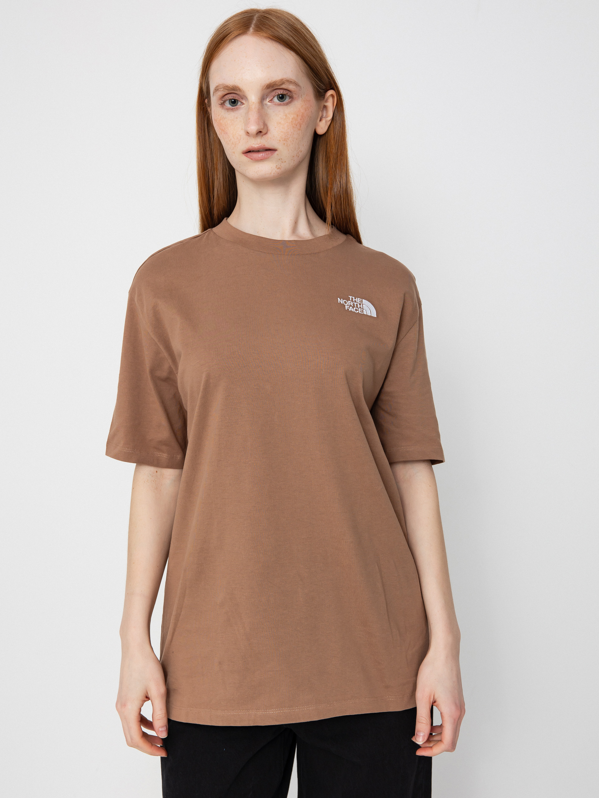 The North Face Essential Oversize Wmn T-Shirt (latte)